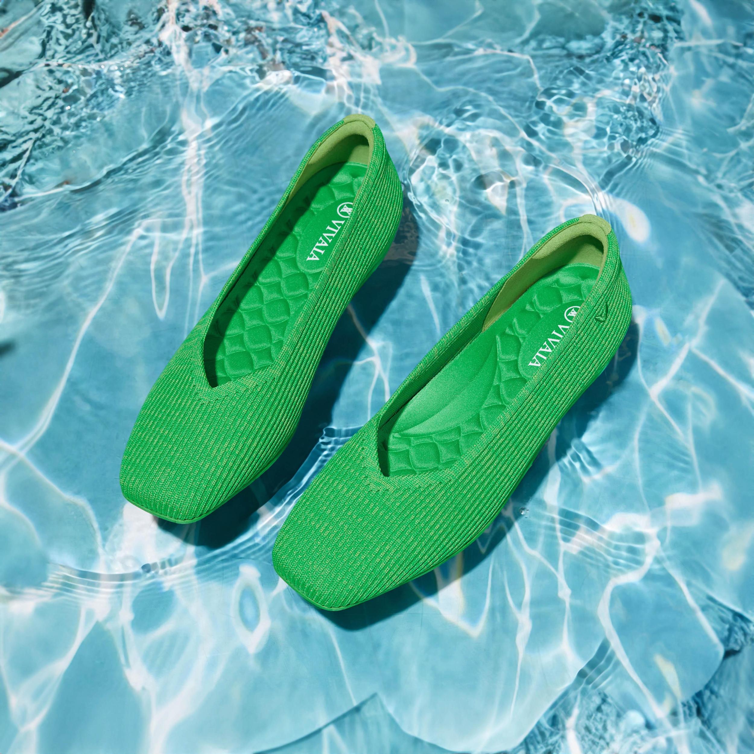 Lightweight Square-Toe V-Cut Flats (Margot Walker) Product Image