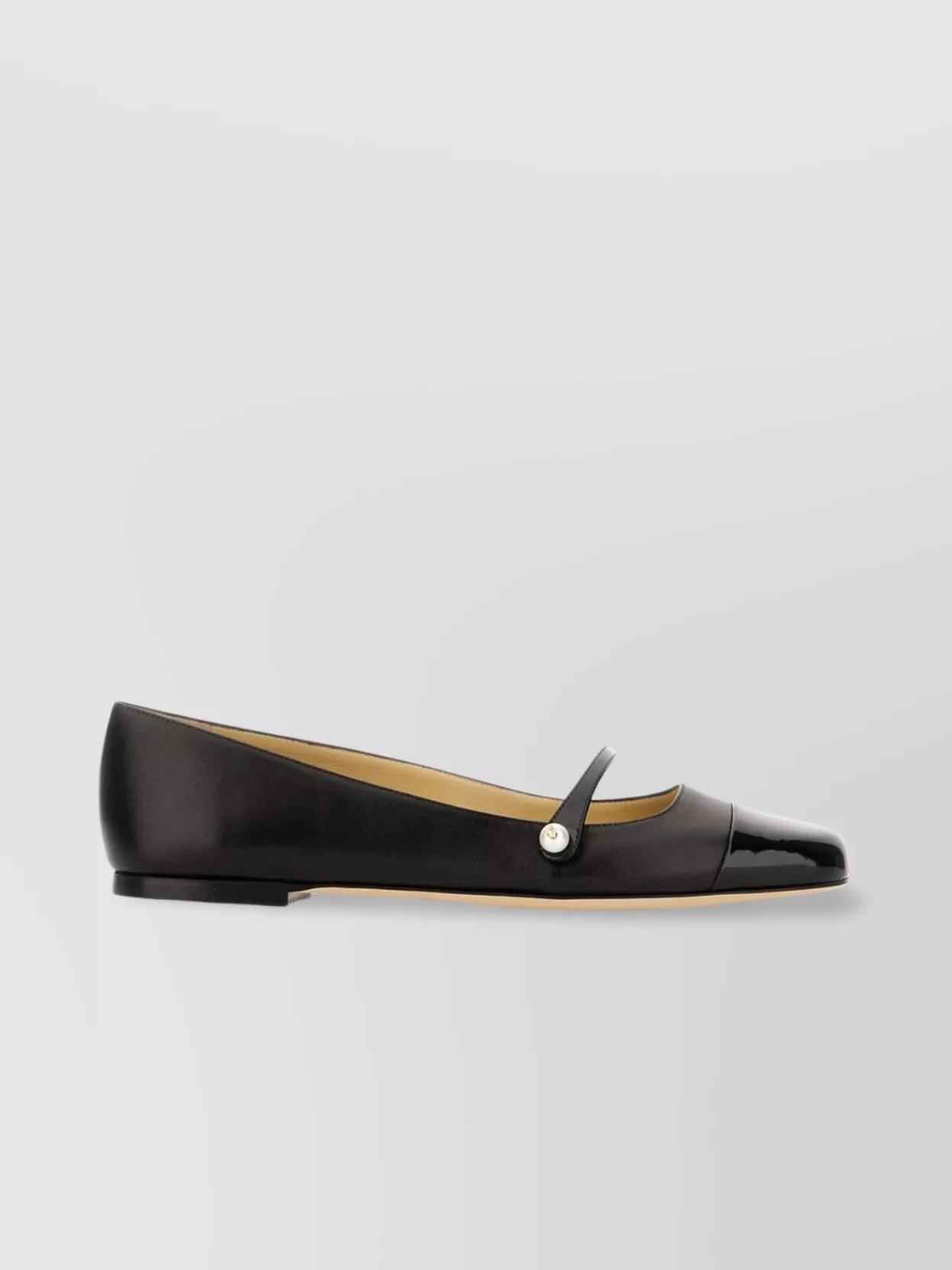 JIMMY CHOO Elisa Ballet Flats In Black Product Image