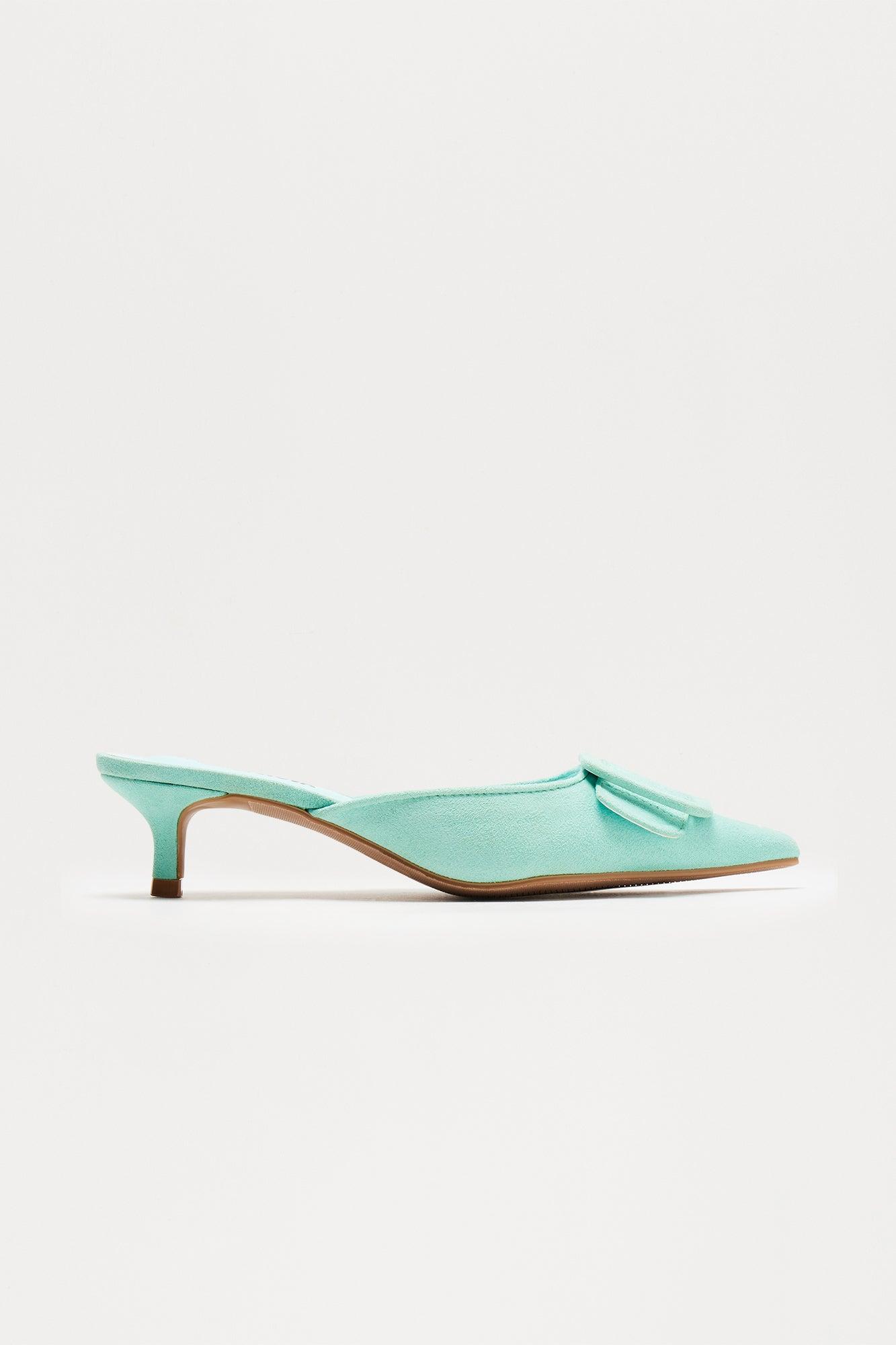 Gabriel Kitten Heel Pumps - Mint Product Image