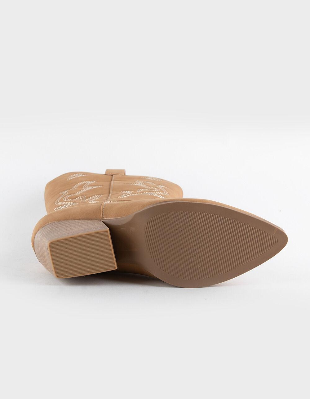 SODA Orville Womens Western Boots - COFFEE Product Image