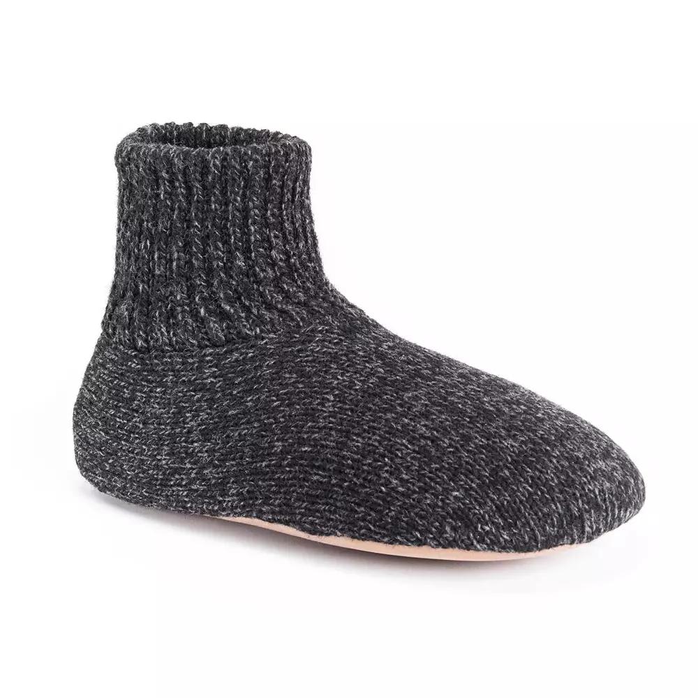 MUK LUKS Morty Ragg Wool Men's Slipper Socks,  Product Image