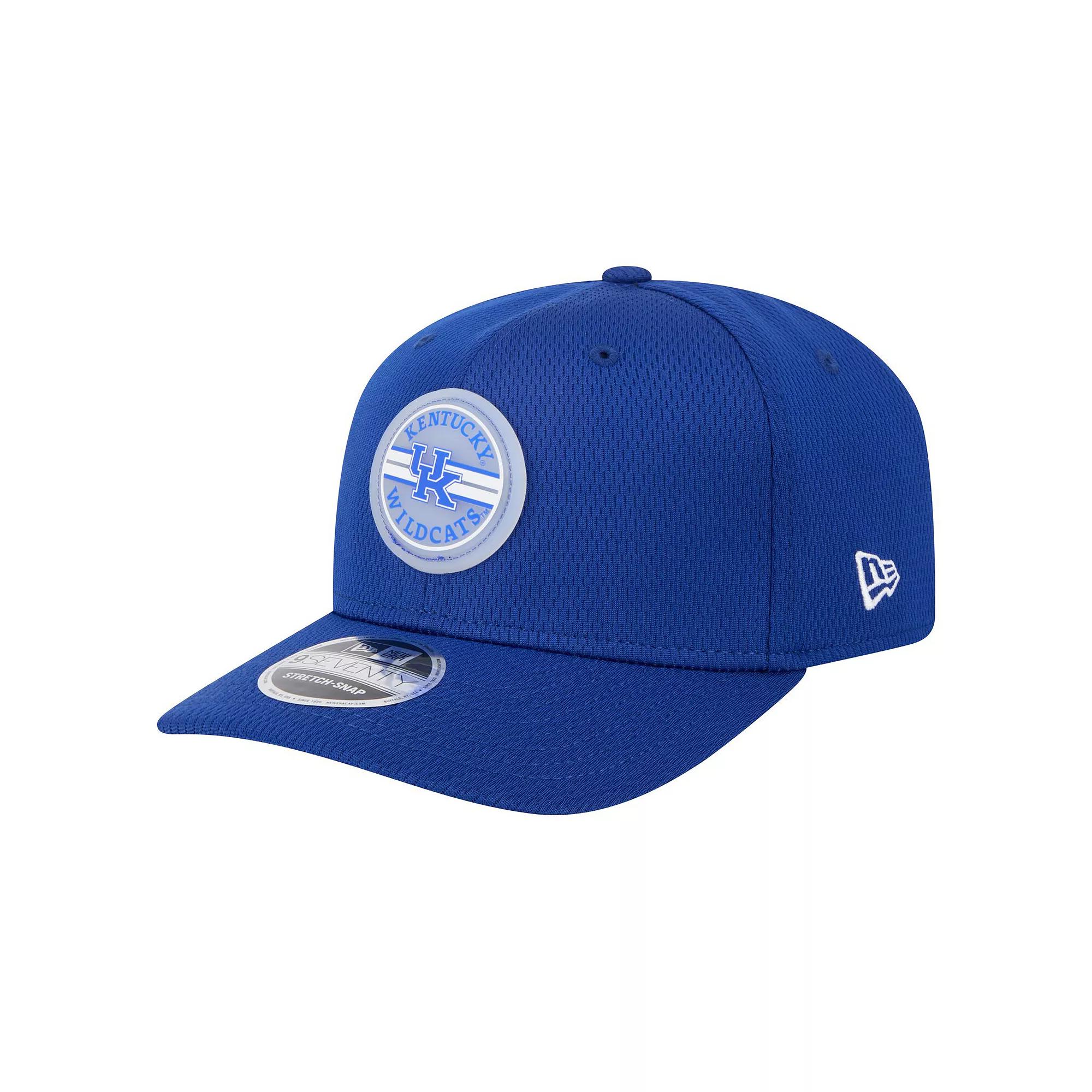 Men's New Era Royal Kentucky Wildcats Patched 9SEVENTY Stretch-Snap Adjustable Hat, Blue Product Image