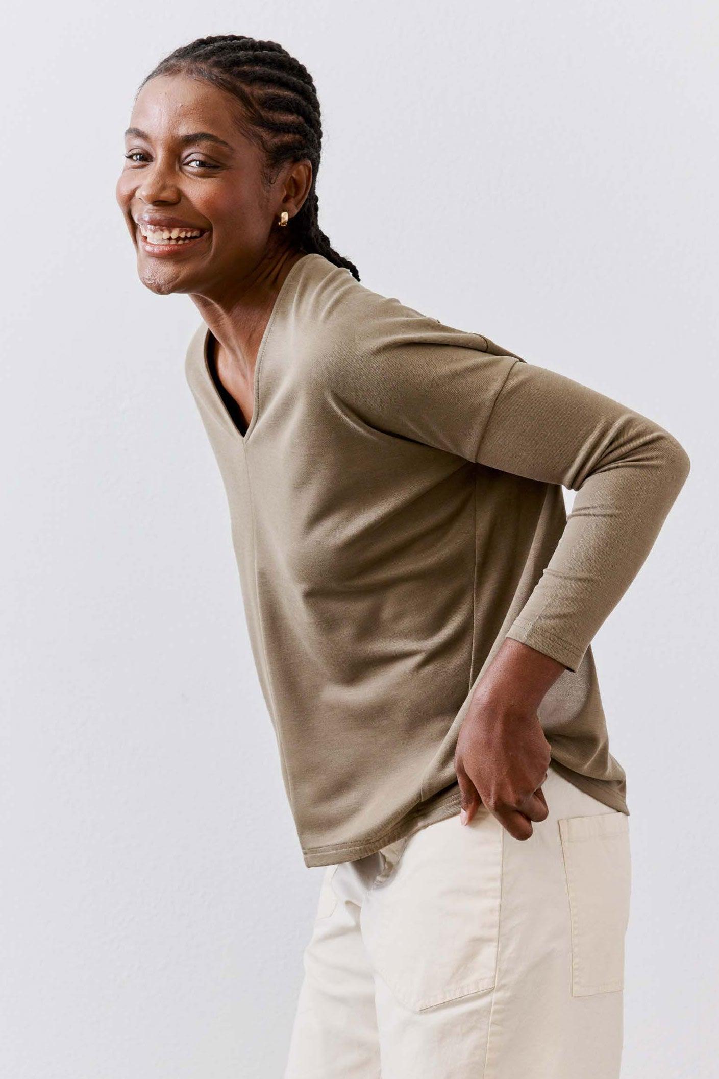 The Dolman Long Sleeve Top Product Image