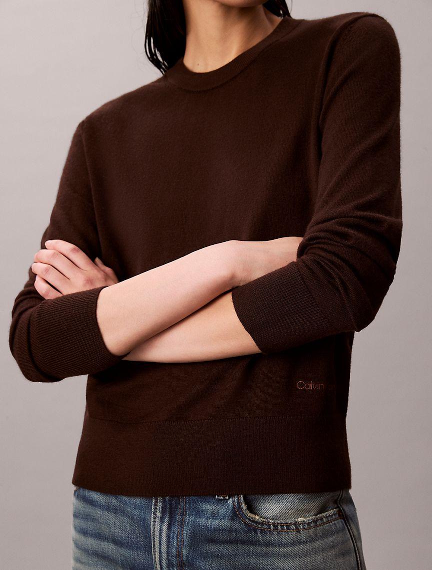Extra Fine Merino Blend Crewneck Sweater Product Image