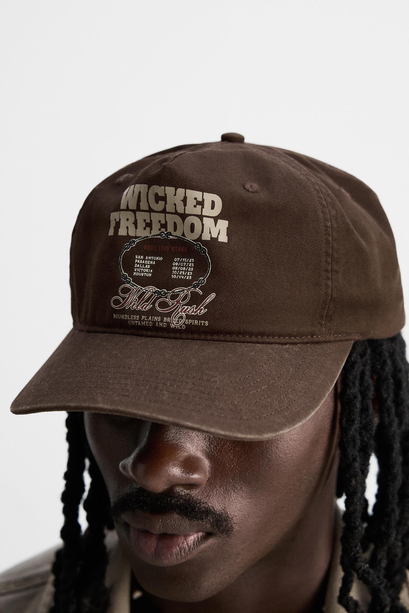 WASHED PRINT CAP Product Image