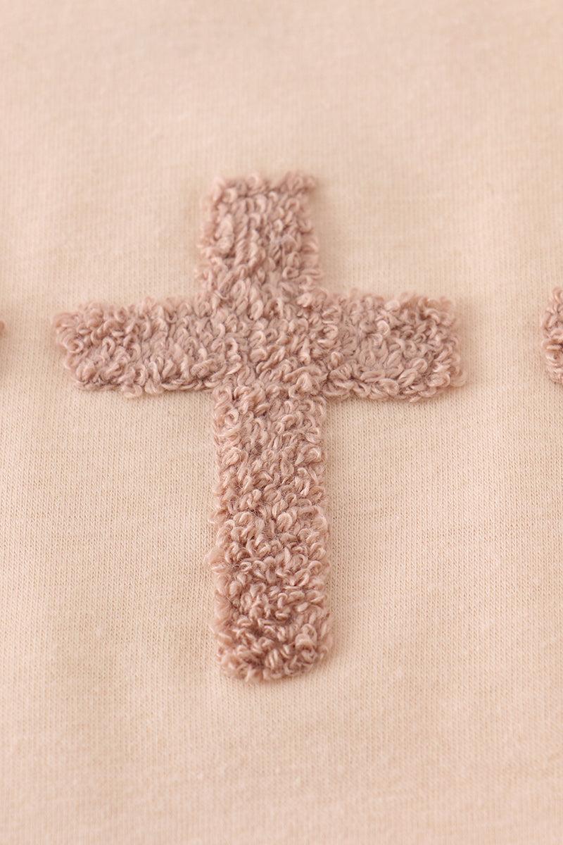 Blue stripe crane truck applique top Product Image