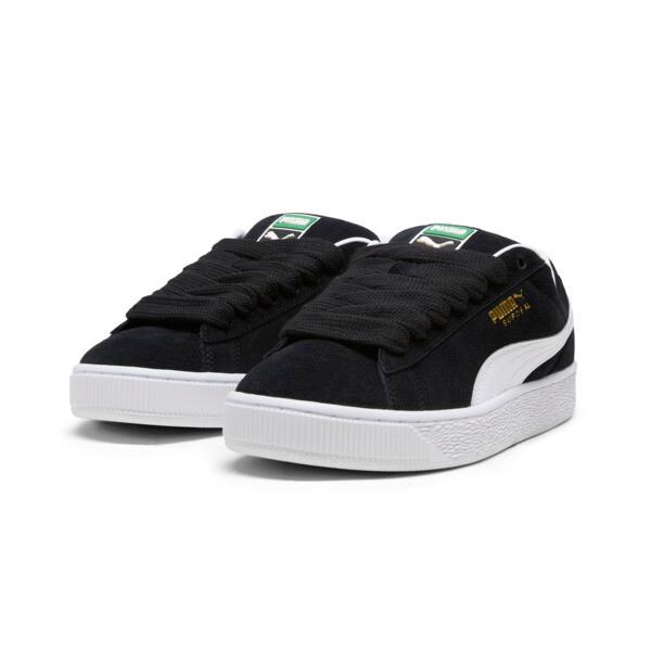 PUMA Suede XL Women's Sneakers in Black/White Product Image