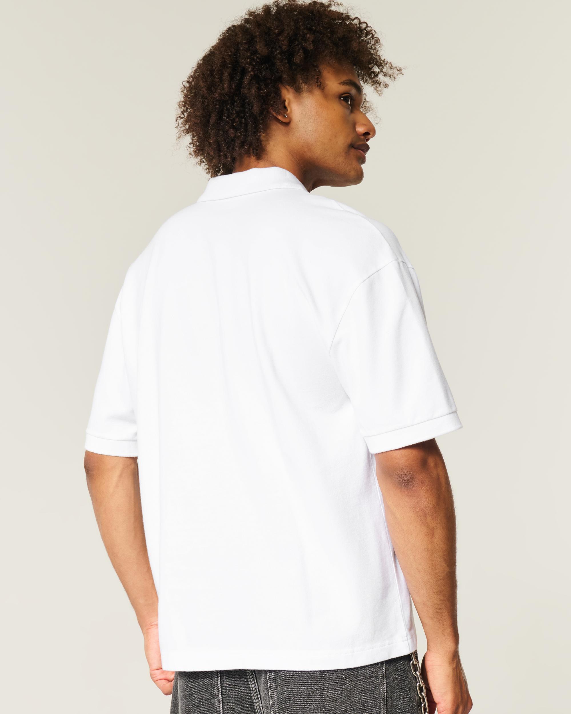 Boxy Crop Polo Product Image