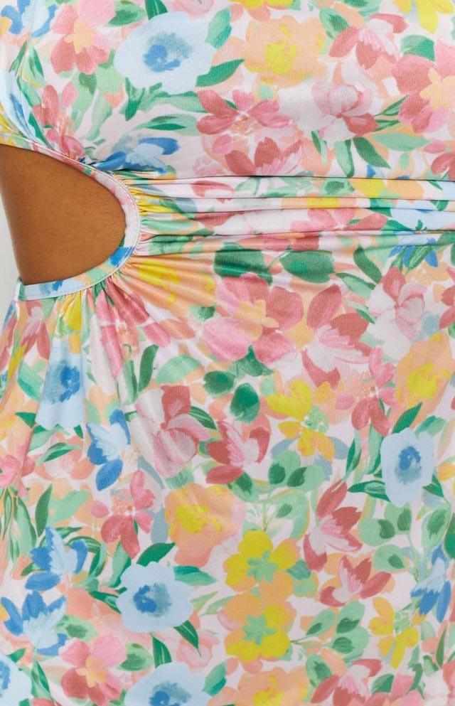 Jenna Cut Out Mini Dress Multi Product Image