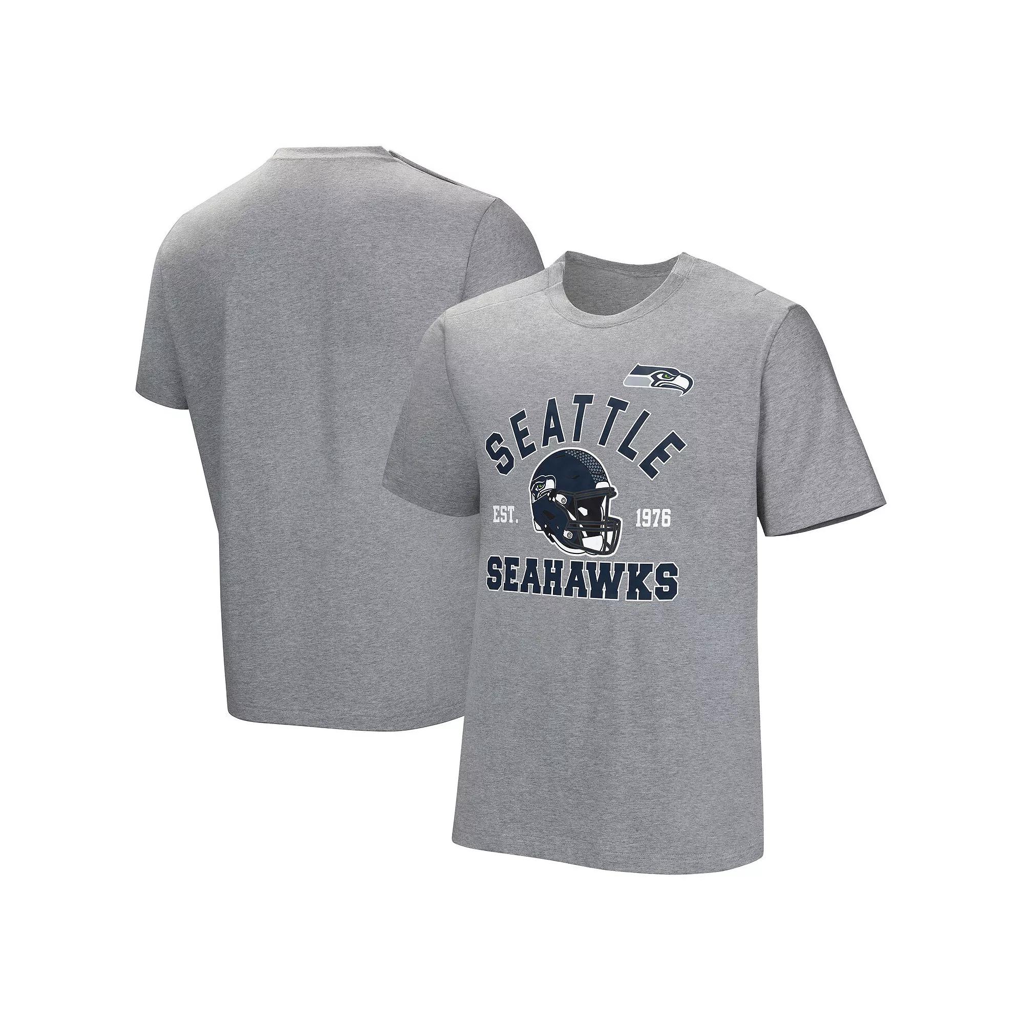 Men's  Gray Kansas City Chiefs Tackle Adaptive T-Shirt, Size: Large, Grey Product Image