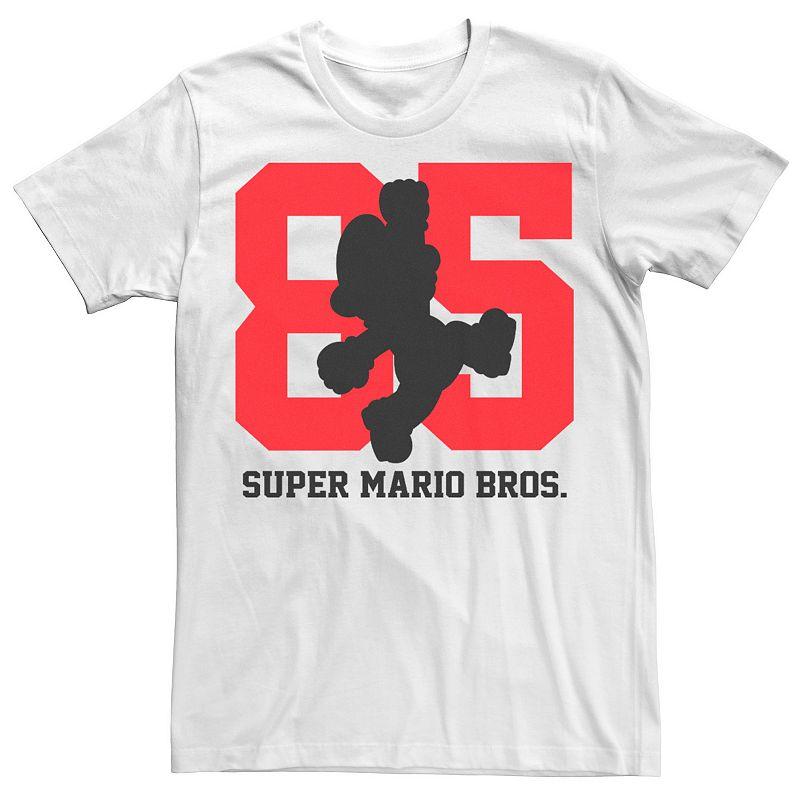 Men's Super Mario Bros 85 Silhouette Tee,  Product Image