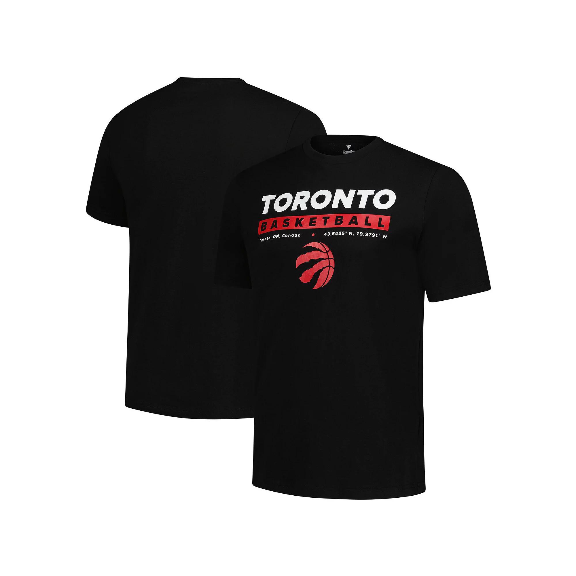 Men's Fanatics  Black Toronto Raptors Location Just Net T-Shirt, Size: Medium, Rpt Black Product Image
