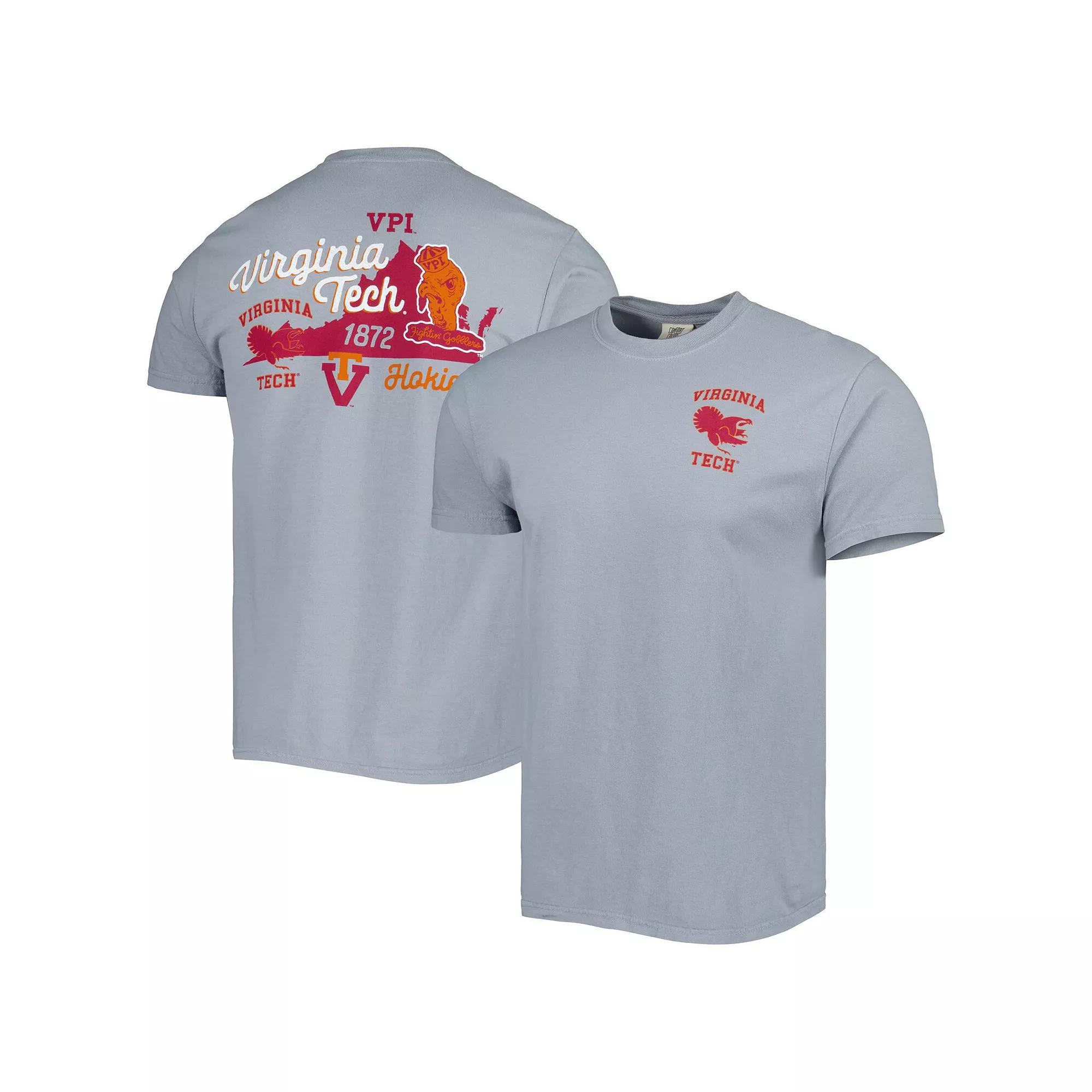 Men's Graphite Virginia Tech Hokies Vault State Comfort T-Shirt,  Product Image