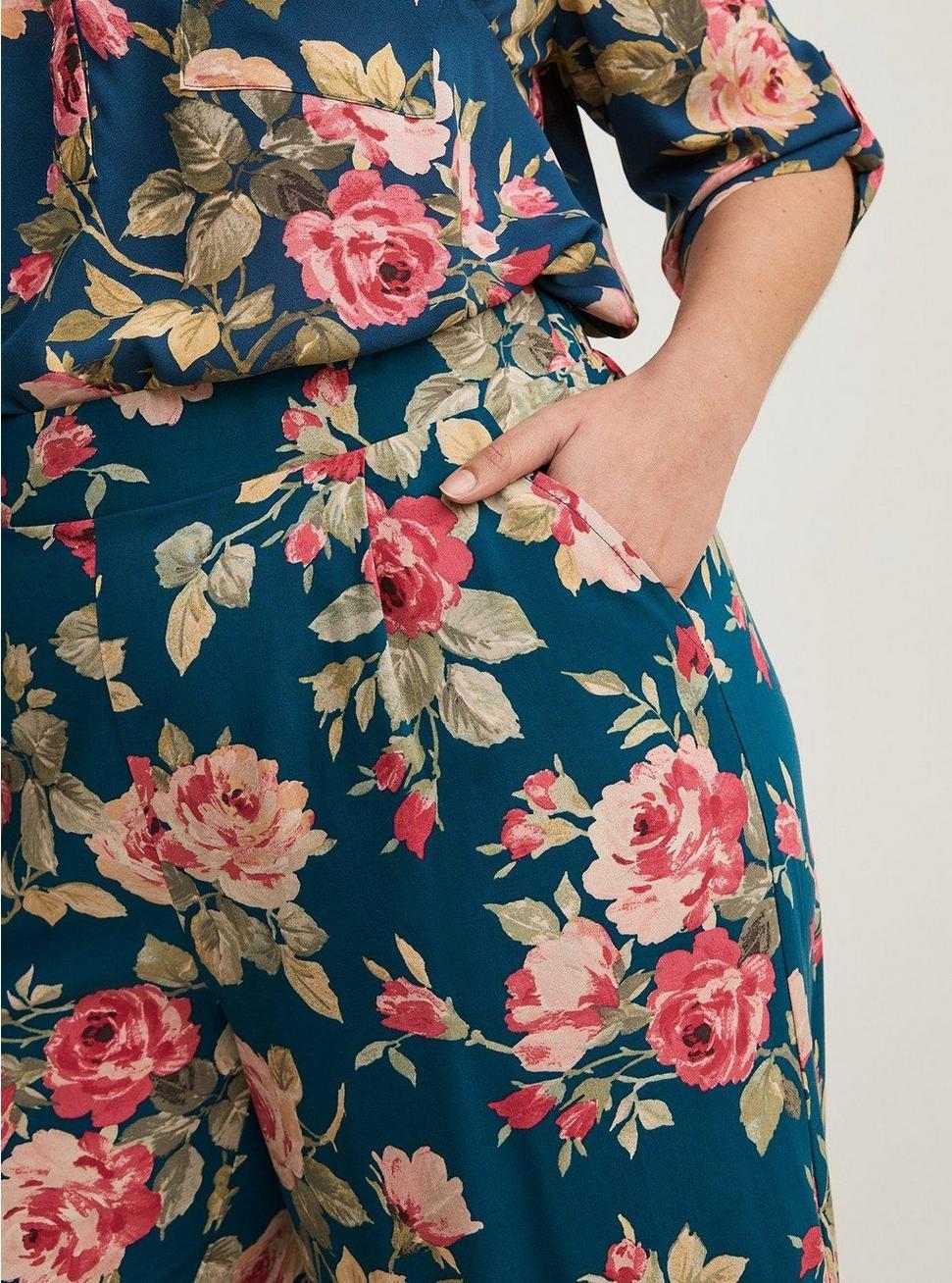 High-Rise Pull-On Wide-Leg Pant Product Image