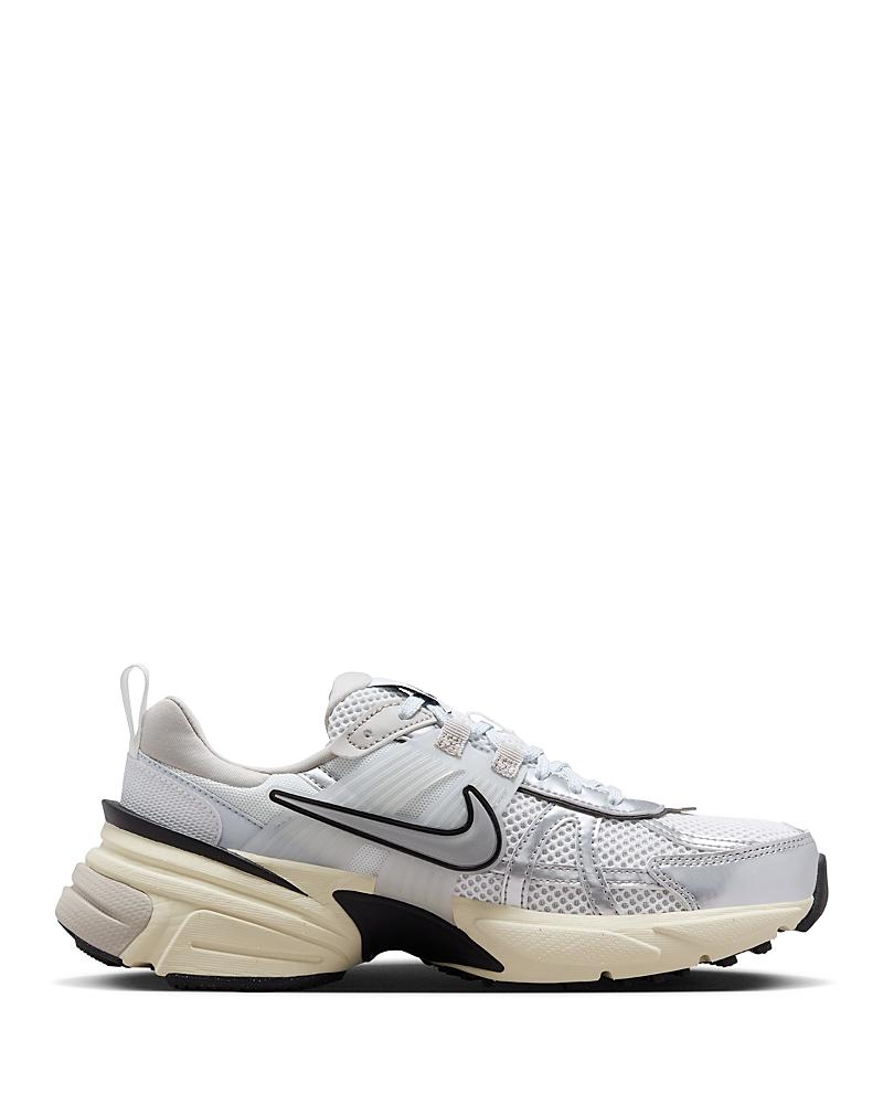 Nike Womens Nike V2K Run - Womens Running Shoes White/Silver/Black Product Image