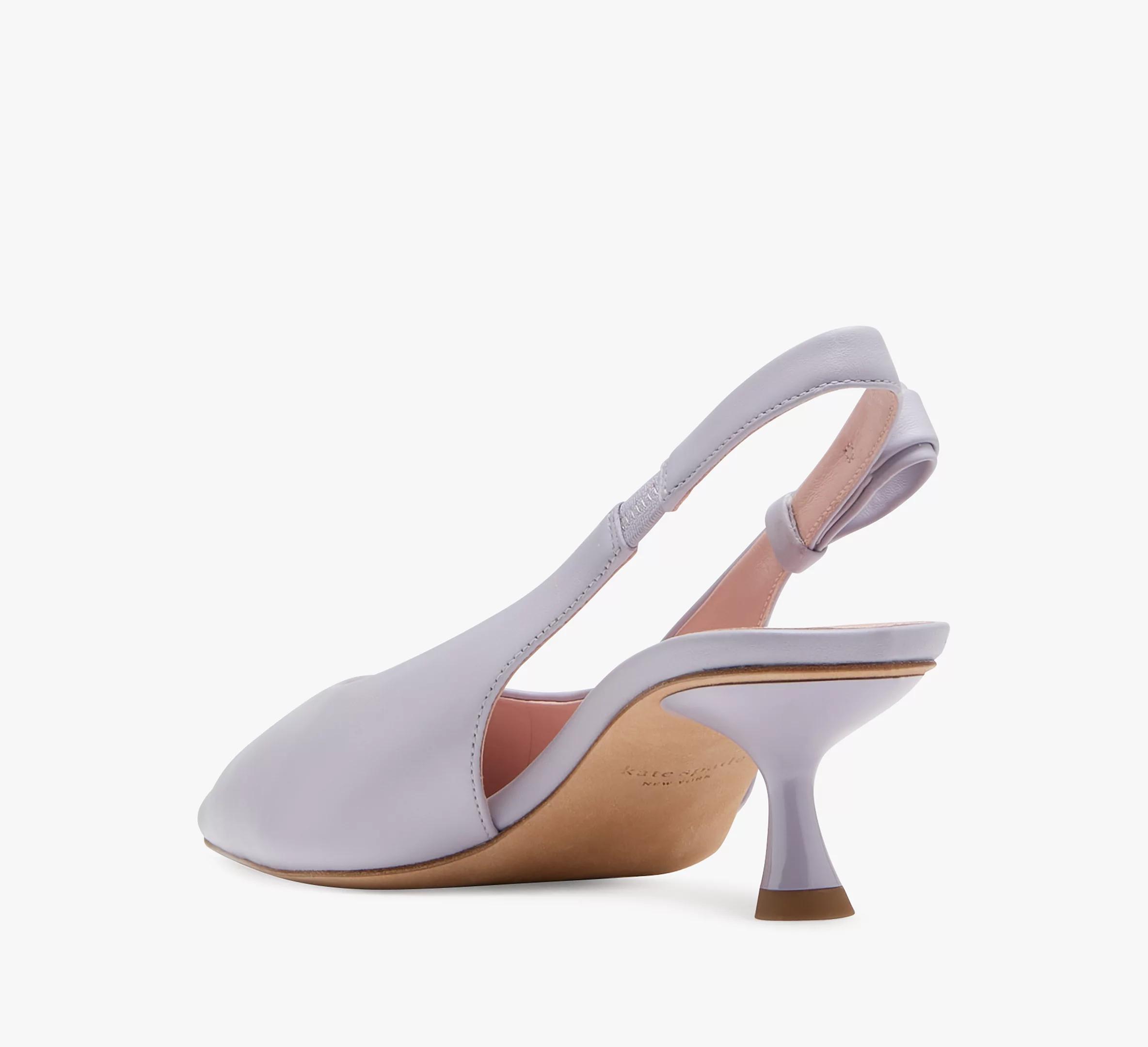 Riley Slingback Smooth Leather Kitten Heel Product Image