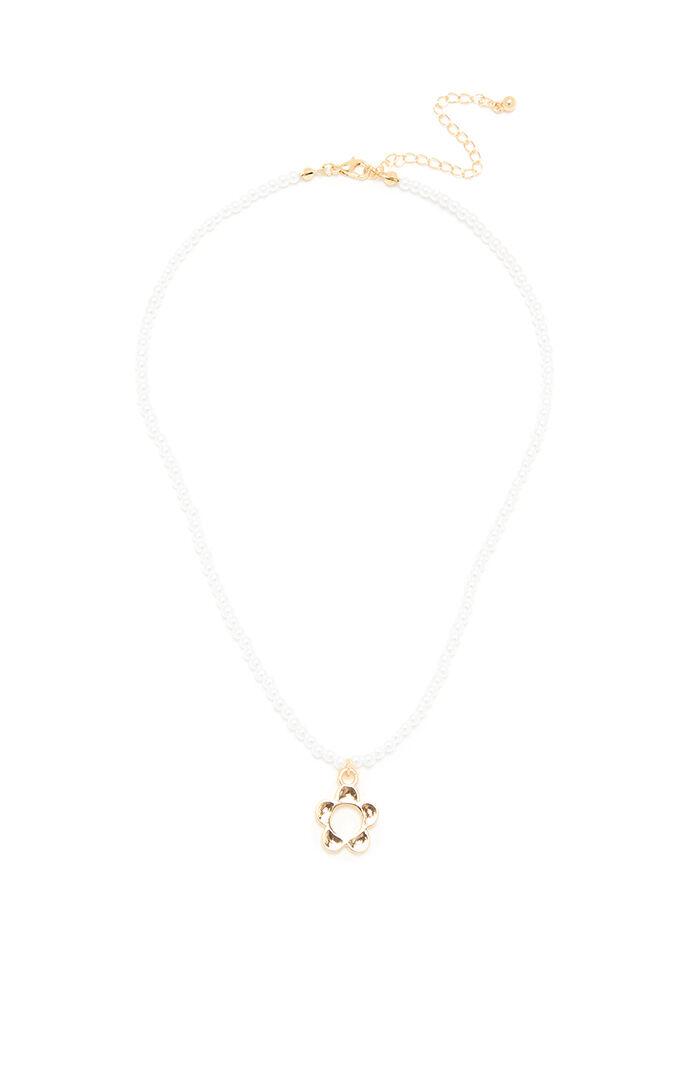 Juno Pearl Heart Layered Necklace Product Image