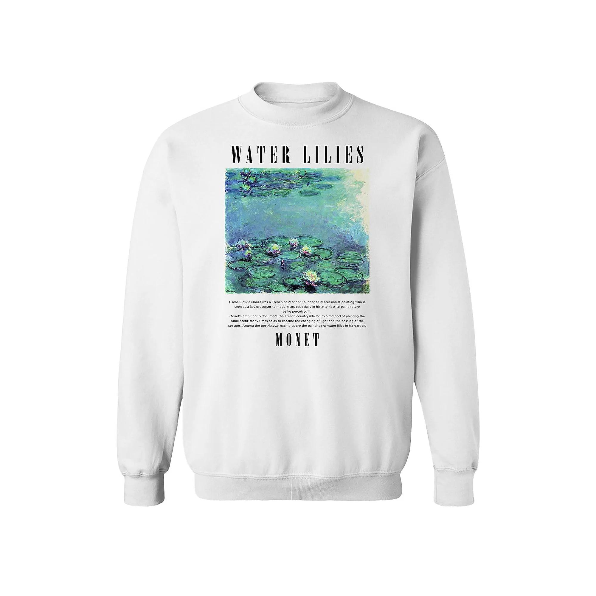 Men's apoh - Water Lillies Graphic Sweatshirt,  Product Image