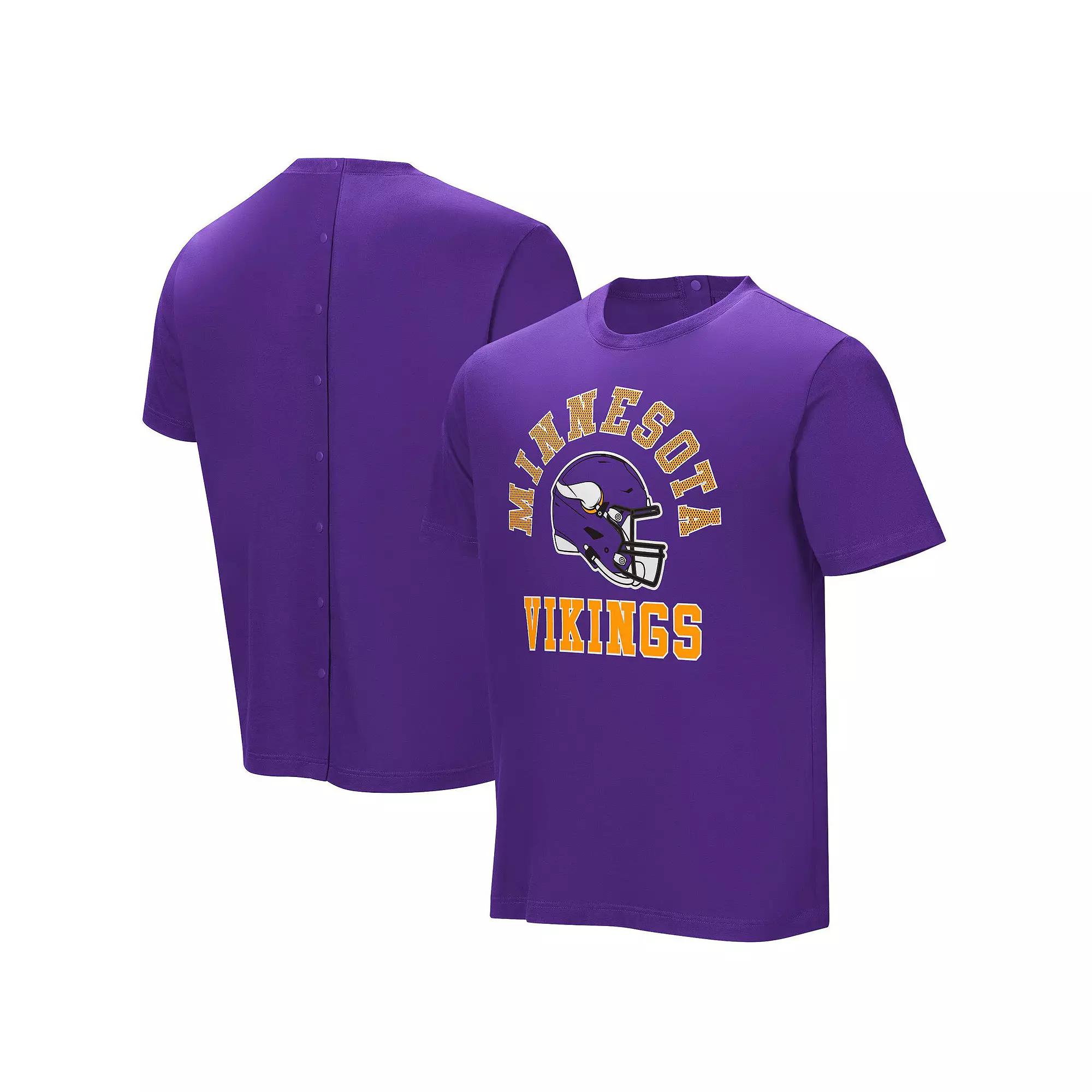 Men's Purple Minnesota Vikings Field Goal Assisted T-Shirt,  Product Image