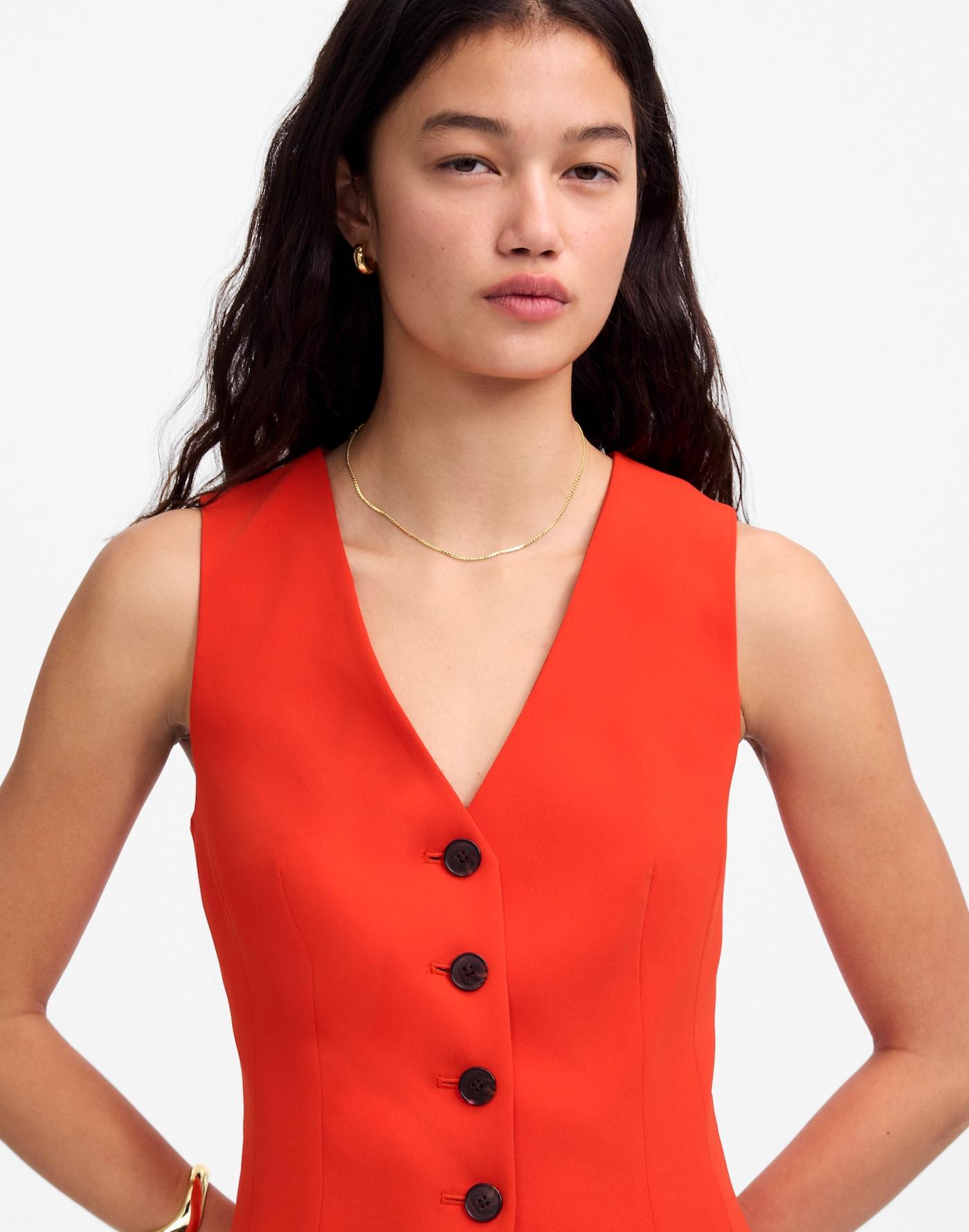 Cutaway Long Vest Product Image