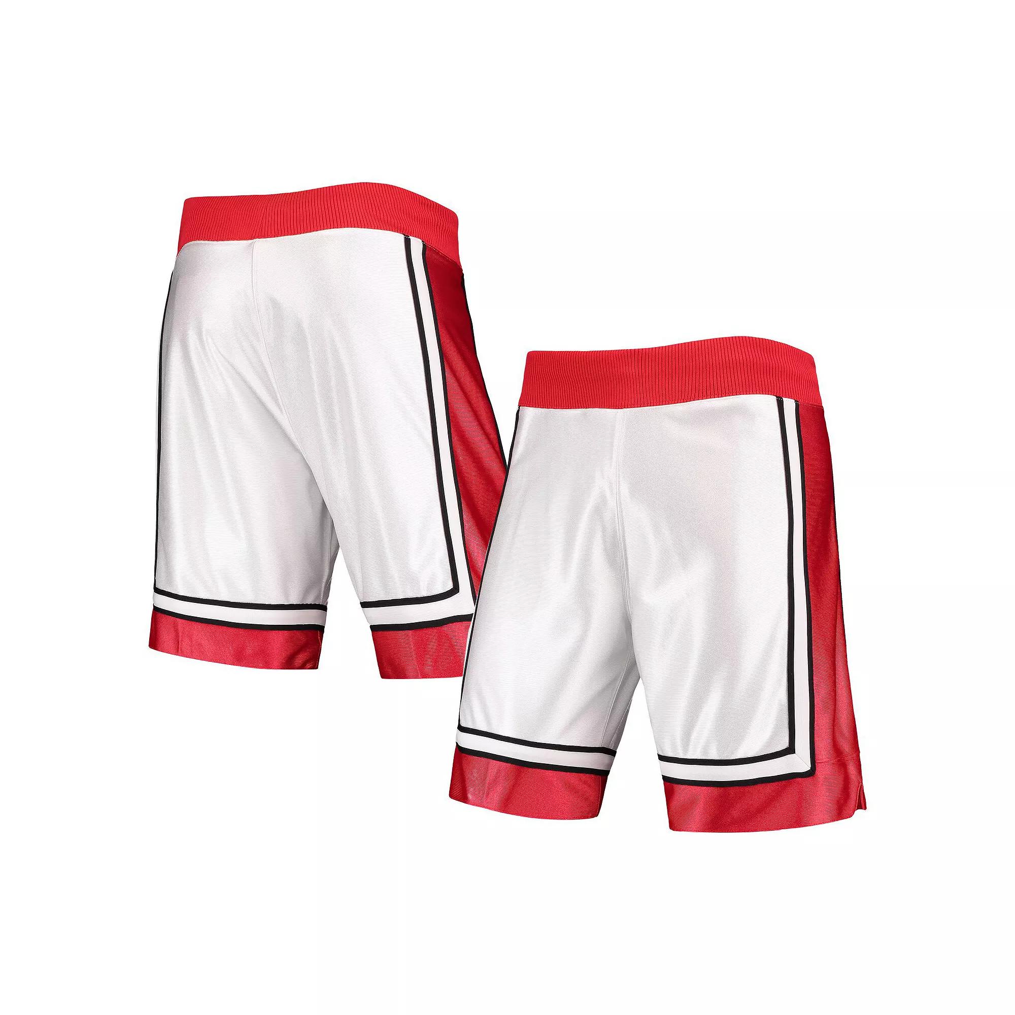 Men's Mitchell & Ness 1989-90 Men's Basketball White UNLV Rebels Authentic Throwback College Shorts, Size: XL Product Image
