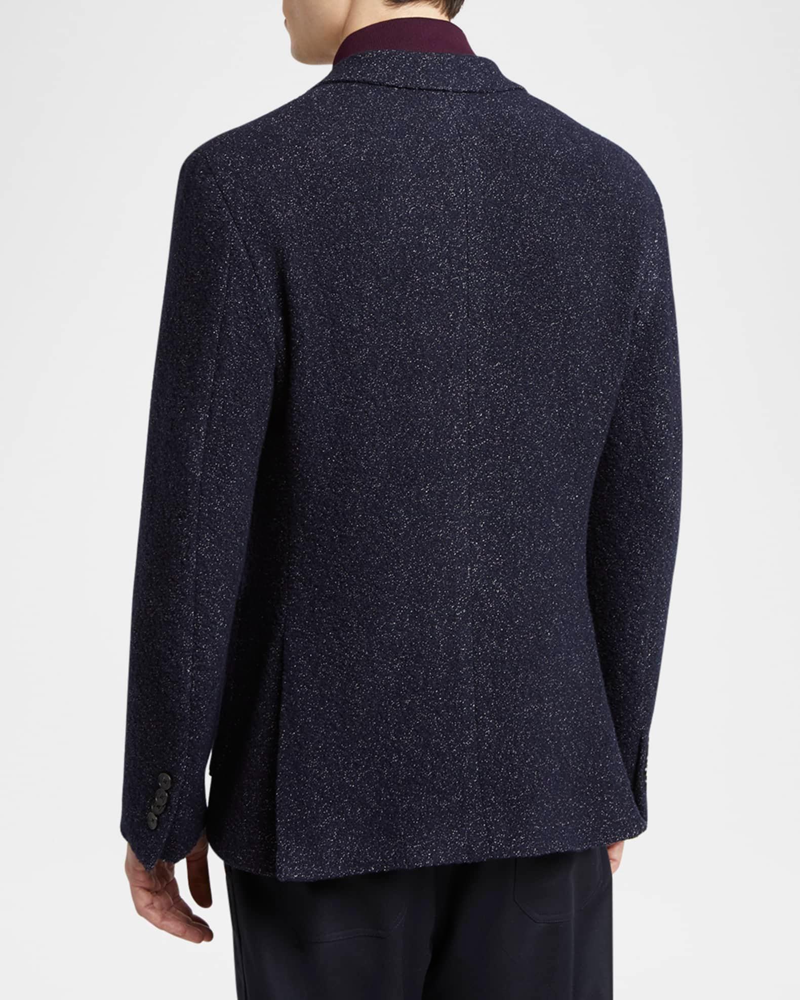 Men's Cashmere Boucle Two-Button Sport Coat Product Image