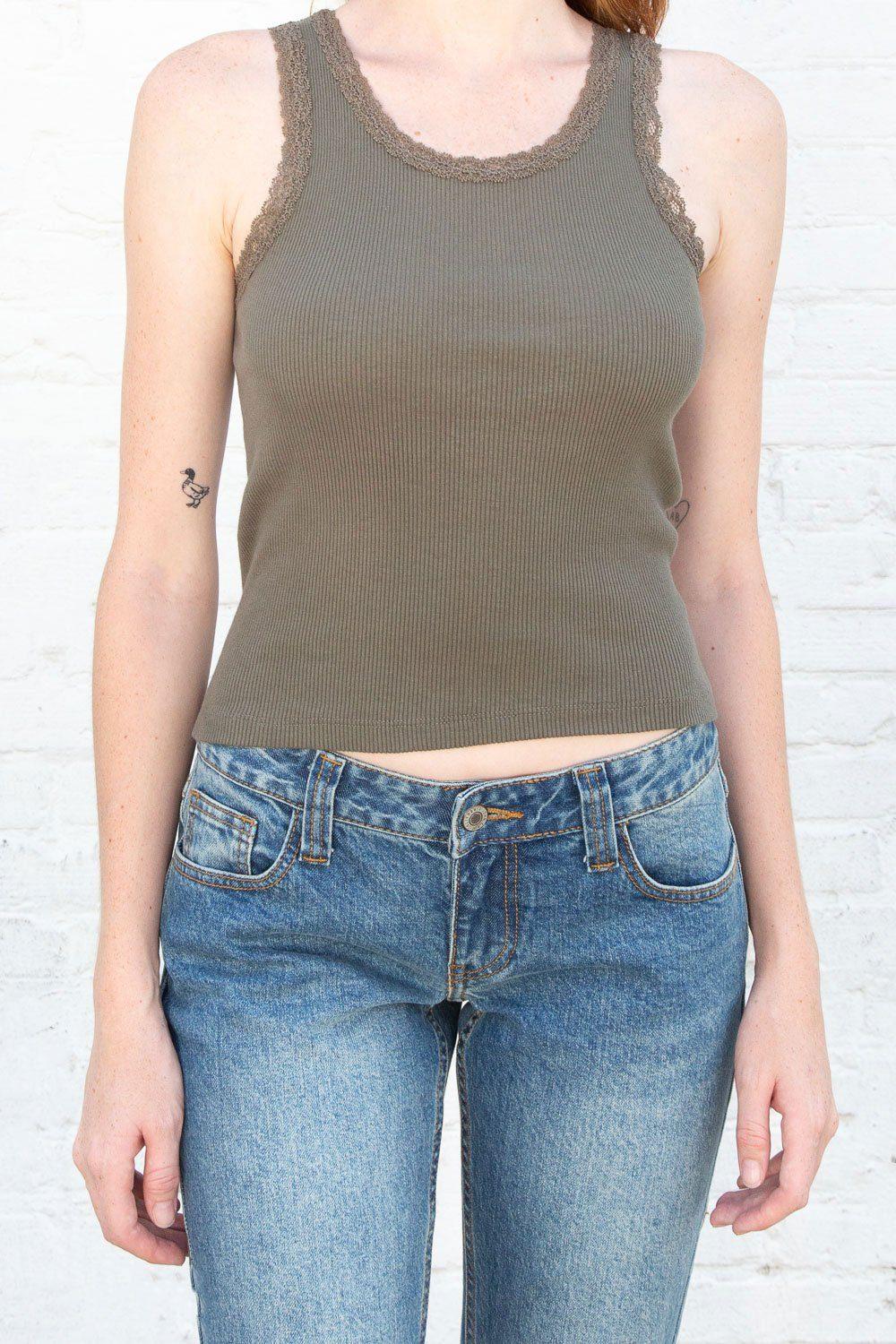 Ronnie Rib Lace Tank Product Image