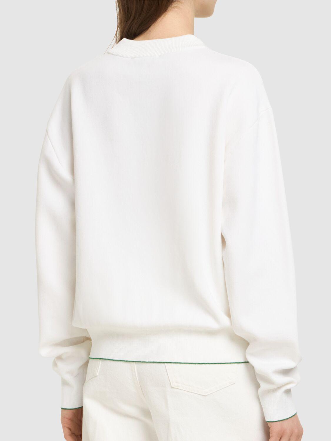 logo-embroidered sweatshirt Product Image