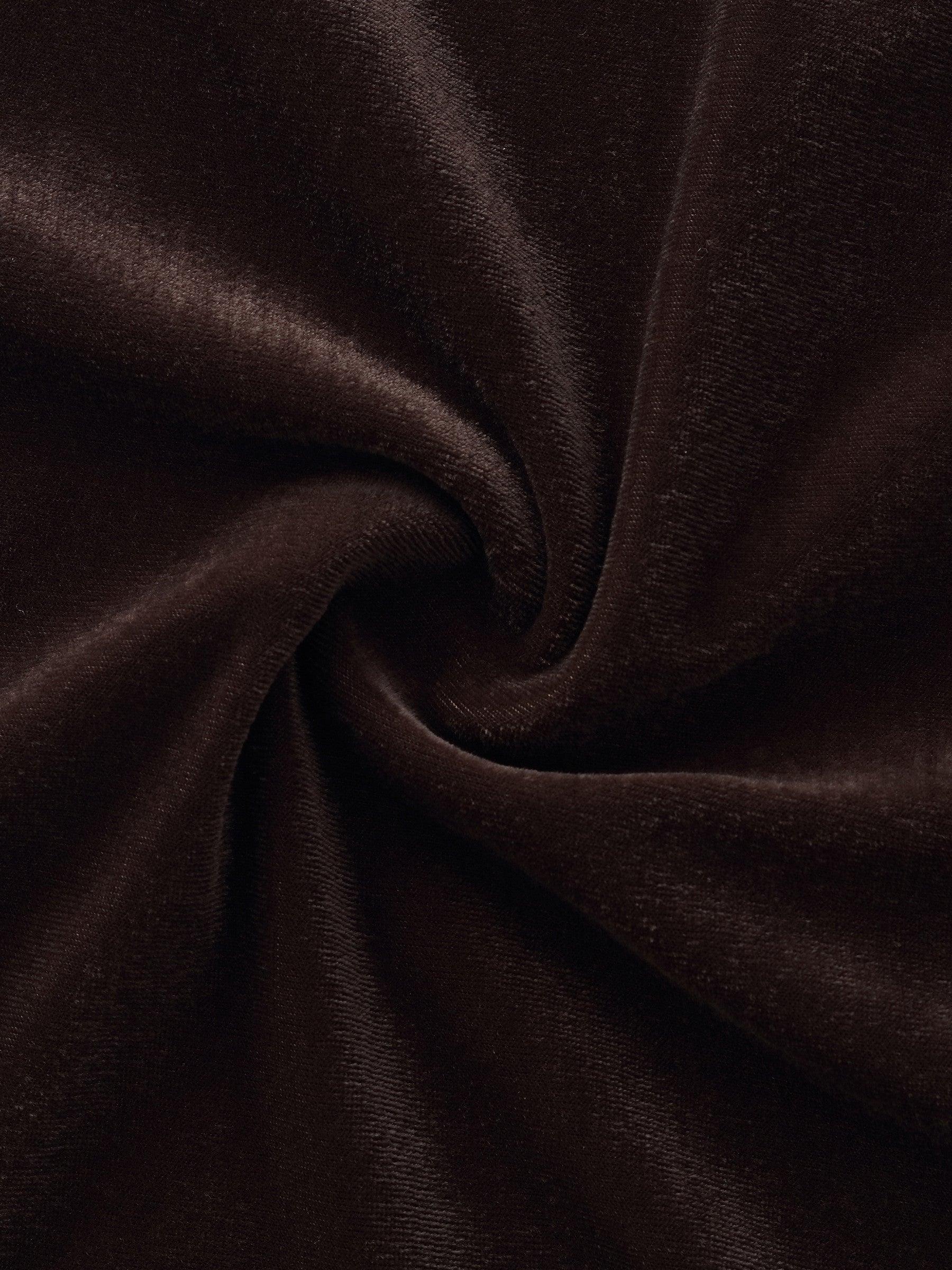 Velvet A-Line Elastic Waist Women Skirt Product Image