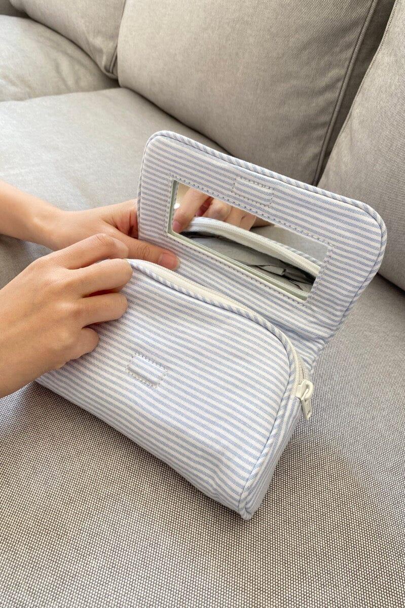 Stripe Makeup Bag Product Image
