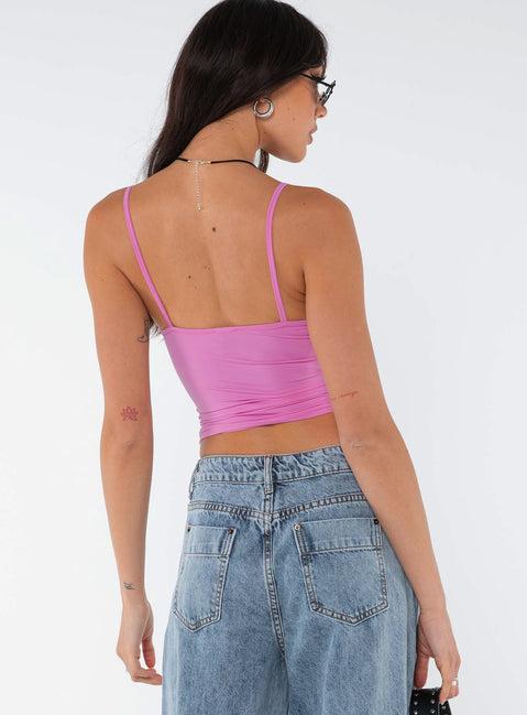 Brando Cami Hot Pink Product Image