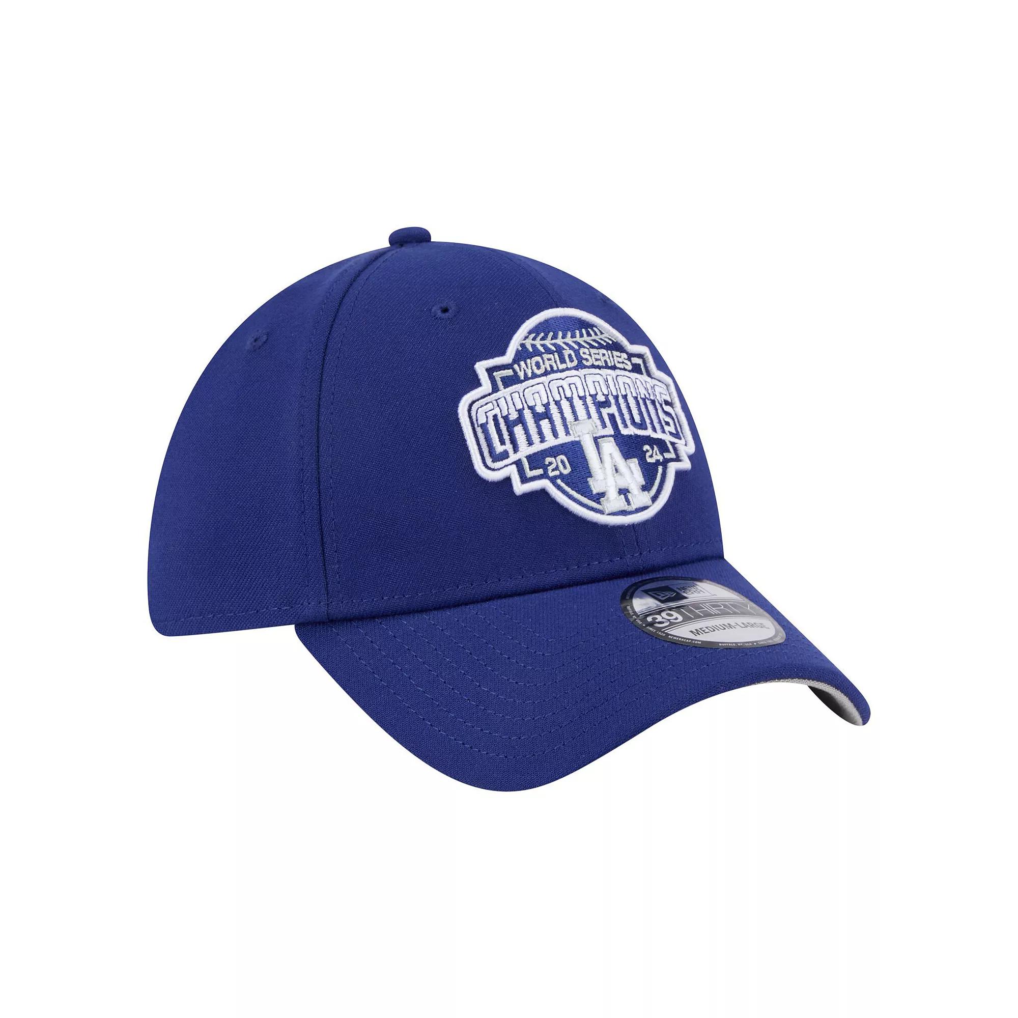 Men's New Era Royal Los Angeles Dodgers 2024 World Series Champions 39THIRTY Flex Hat,  Product Image