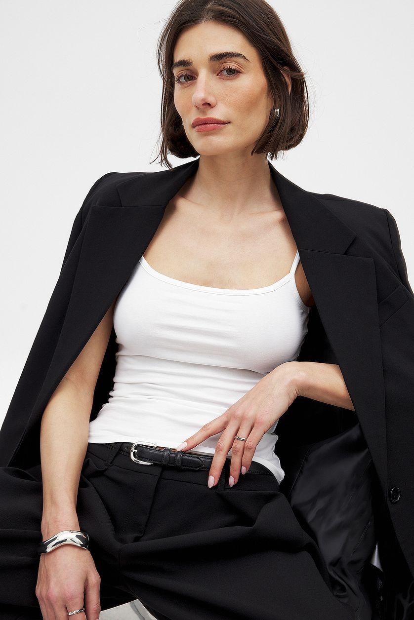 Thin Basic Strap Singlet Product Image