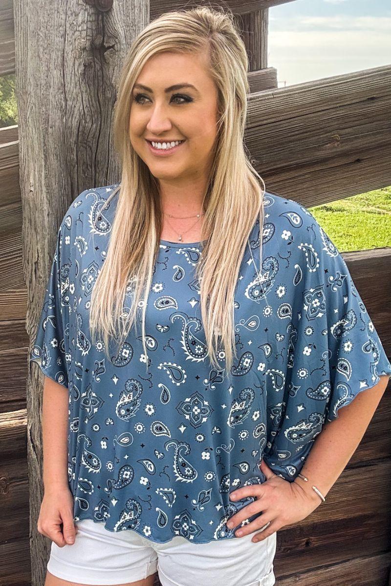 Sterling Kreek Pretty In Paisley Top* Product Image