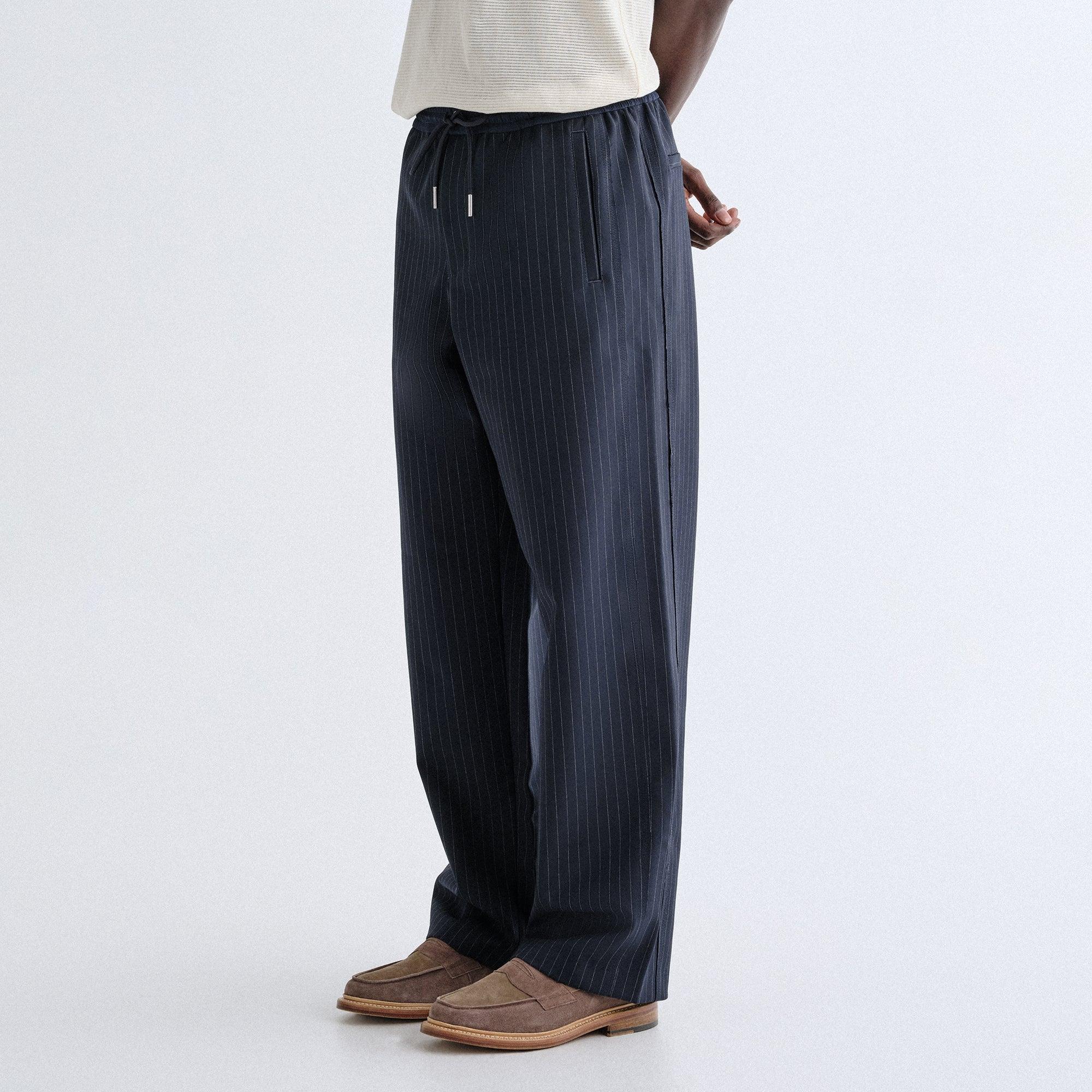 Kith Garment Dyed Nylon Hooper Pant - Thunder Male Product Image