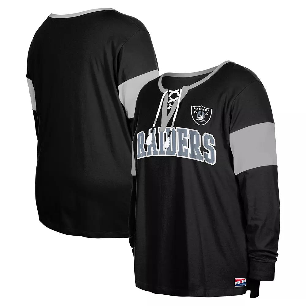 Women's New Era Black Las Vegas Raiders Plus  Product Image