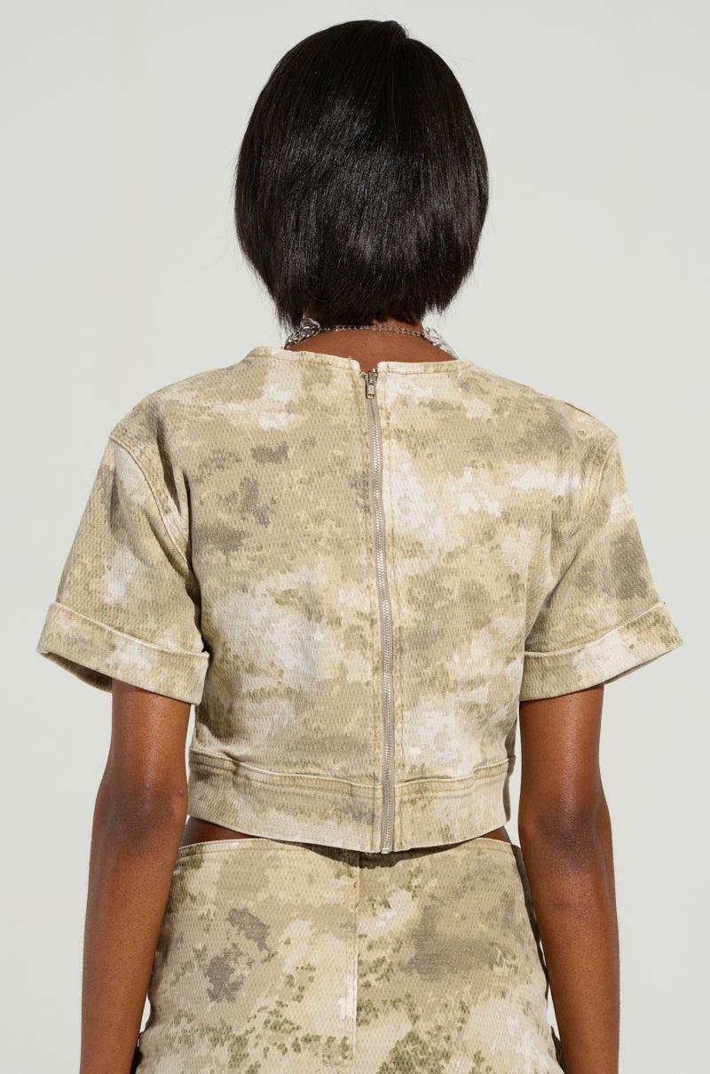 READY FOR WHATEVER CAMO SHORT SLEEVE SHIRT Product Image