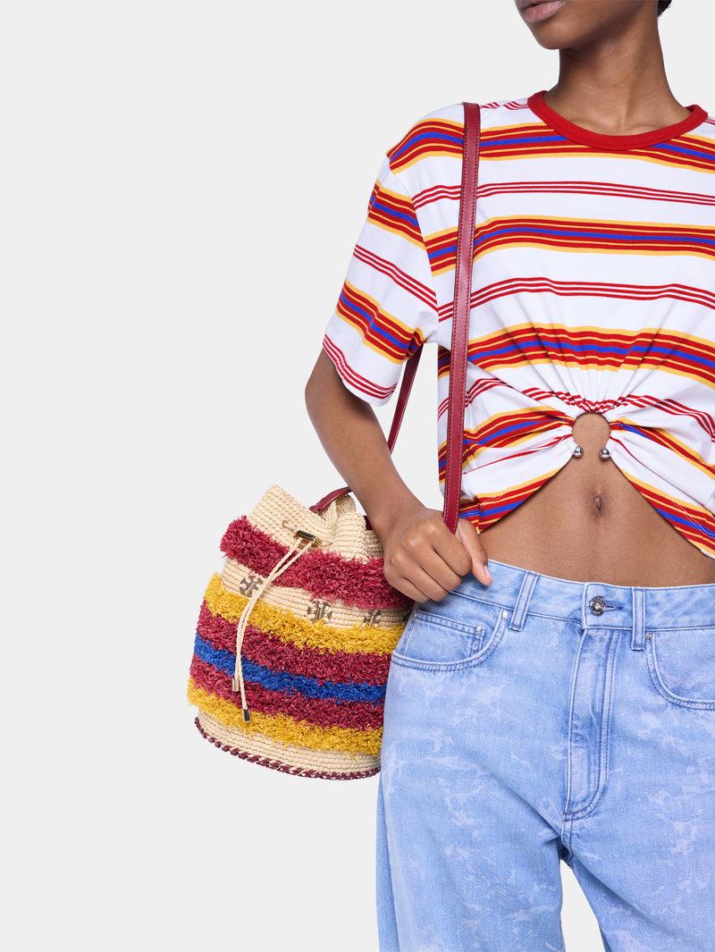 RAFFIA BUCKET BAG Product Image