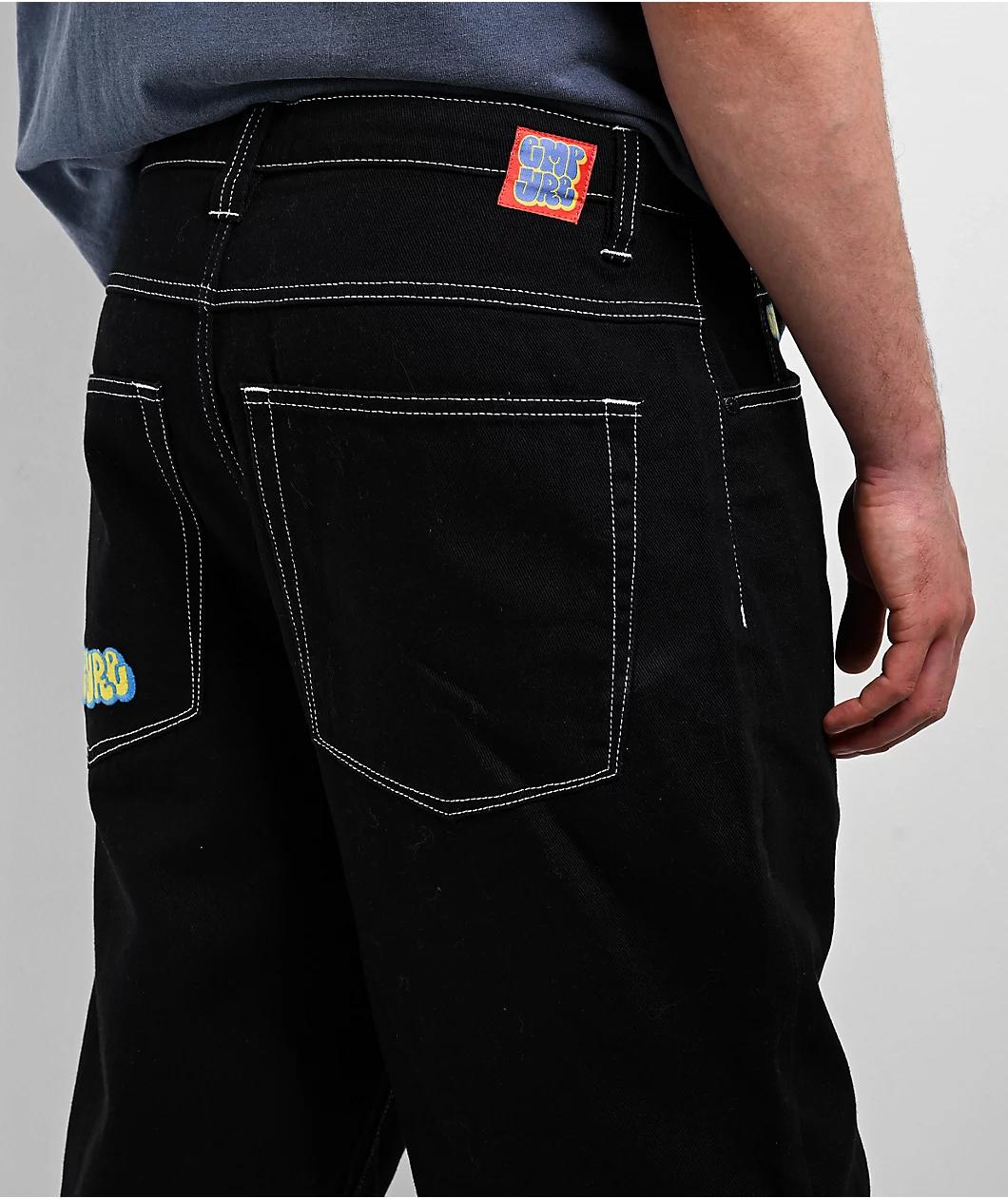 Ninth Hall Ambush Panther Black Wash Jeans Product Image