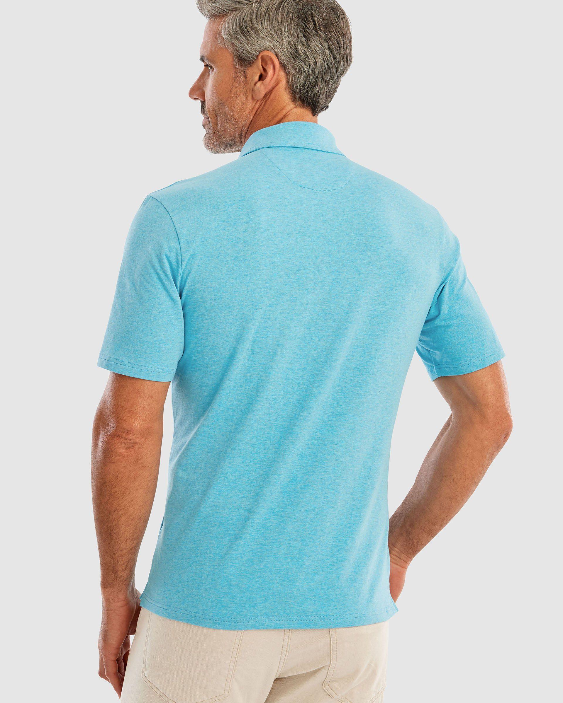GS- TEST -  Heathered Original Polo Product Image