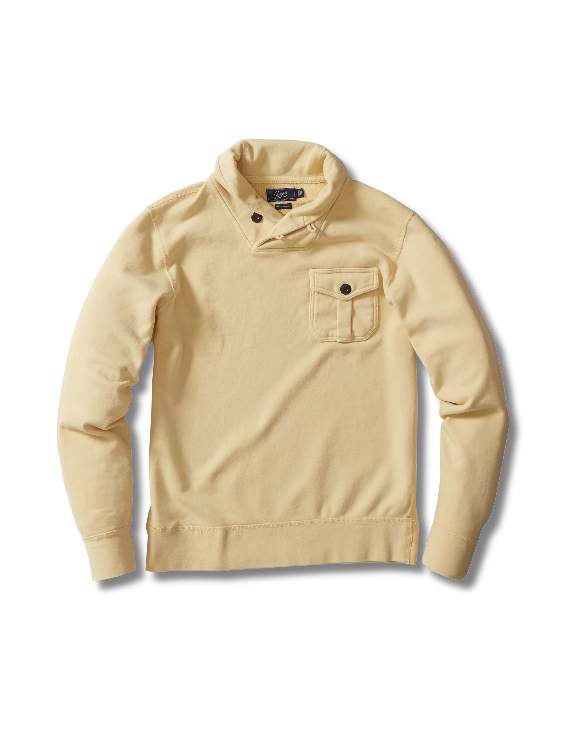 Conner Fleece Shawl Pullover - Pineapple Slice Product Image