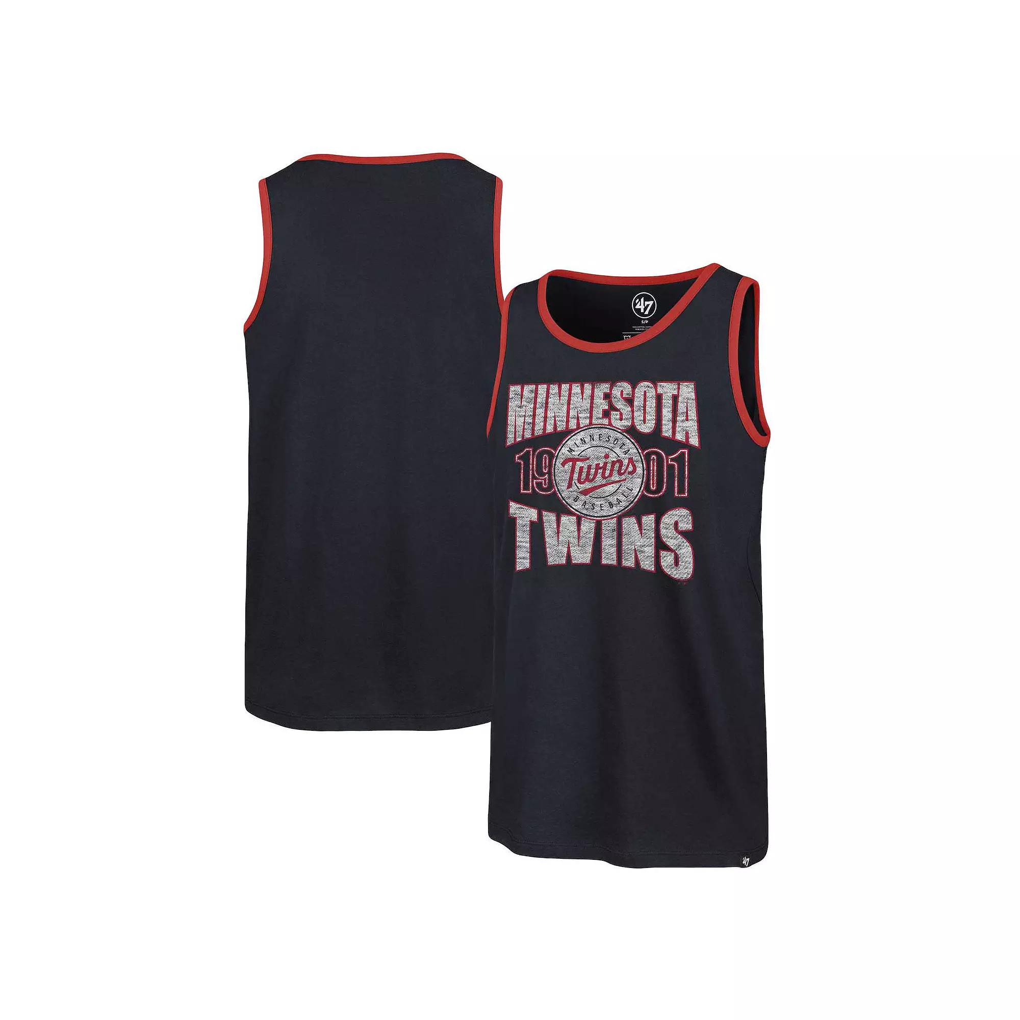 Men's '47 Navy Boston Red Sox Upload Franklin Tank Top, Size: 2XL, Blue Product Image