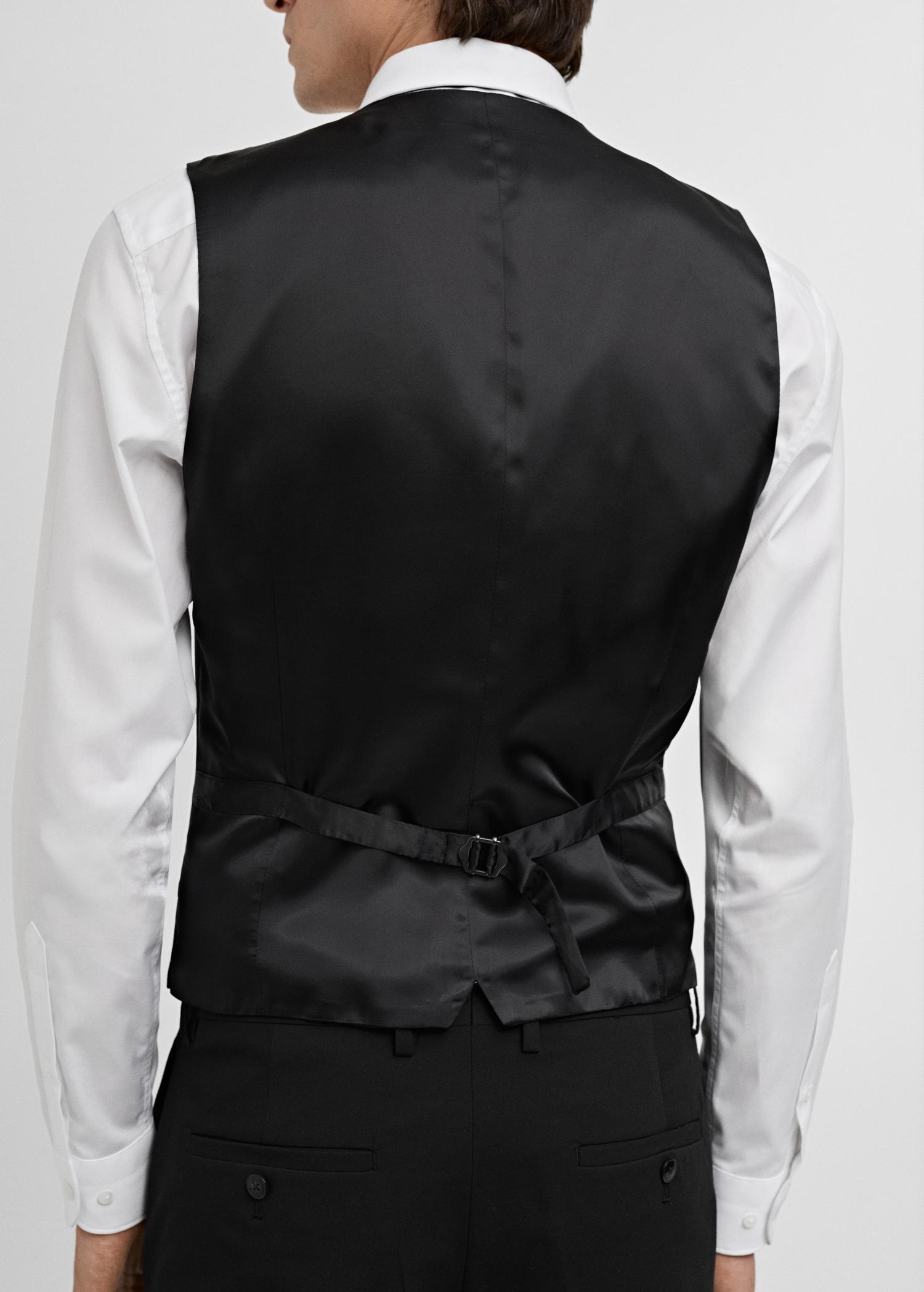 Paris super slim-fit suit vest - Men | MANGO USA Product Image
