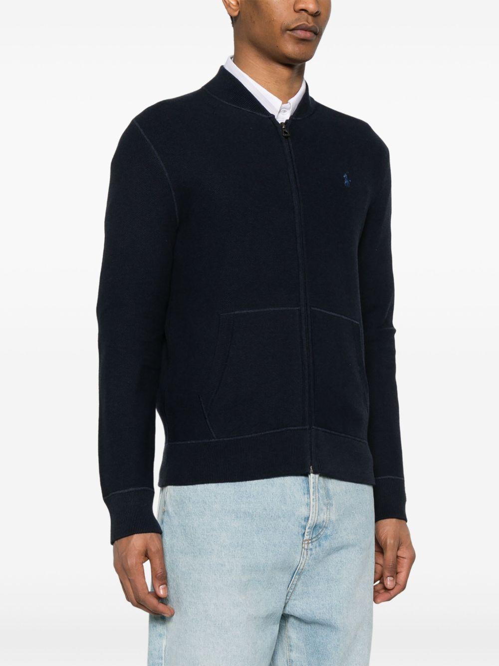 zip-up cardigan Product Image