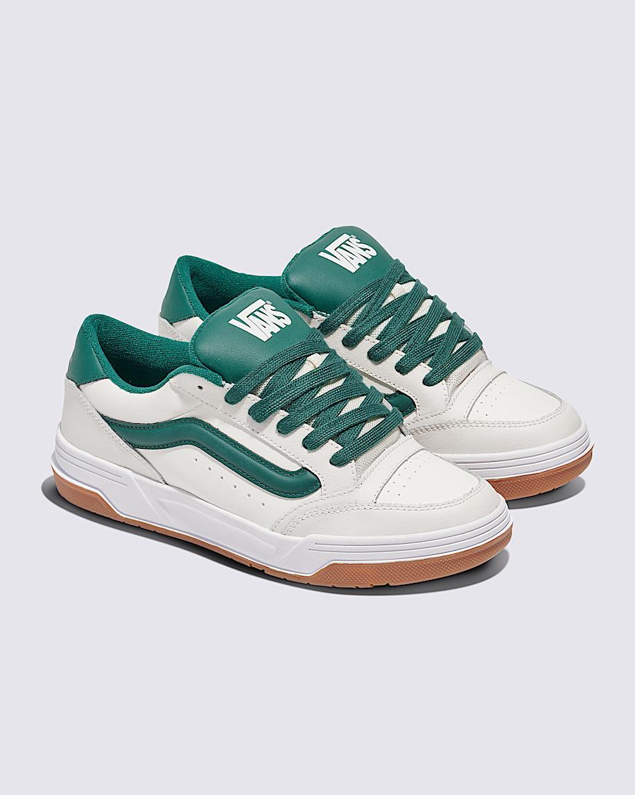 Hylane Shoe in White / Green| Vans US Product Image