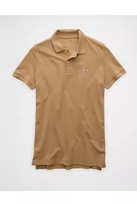 AE Lived-In Slim Fit Pique Polo Shirt Men's Product Image