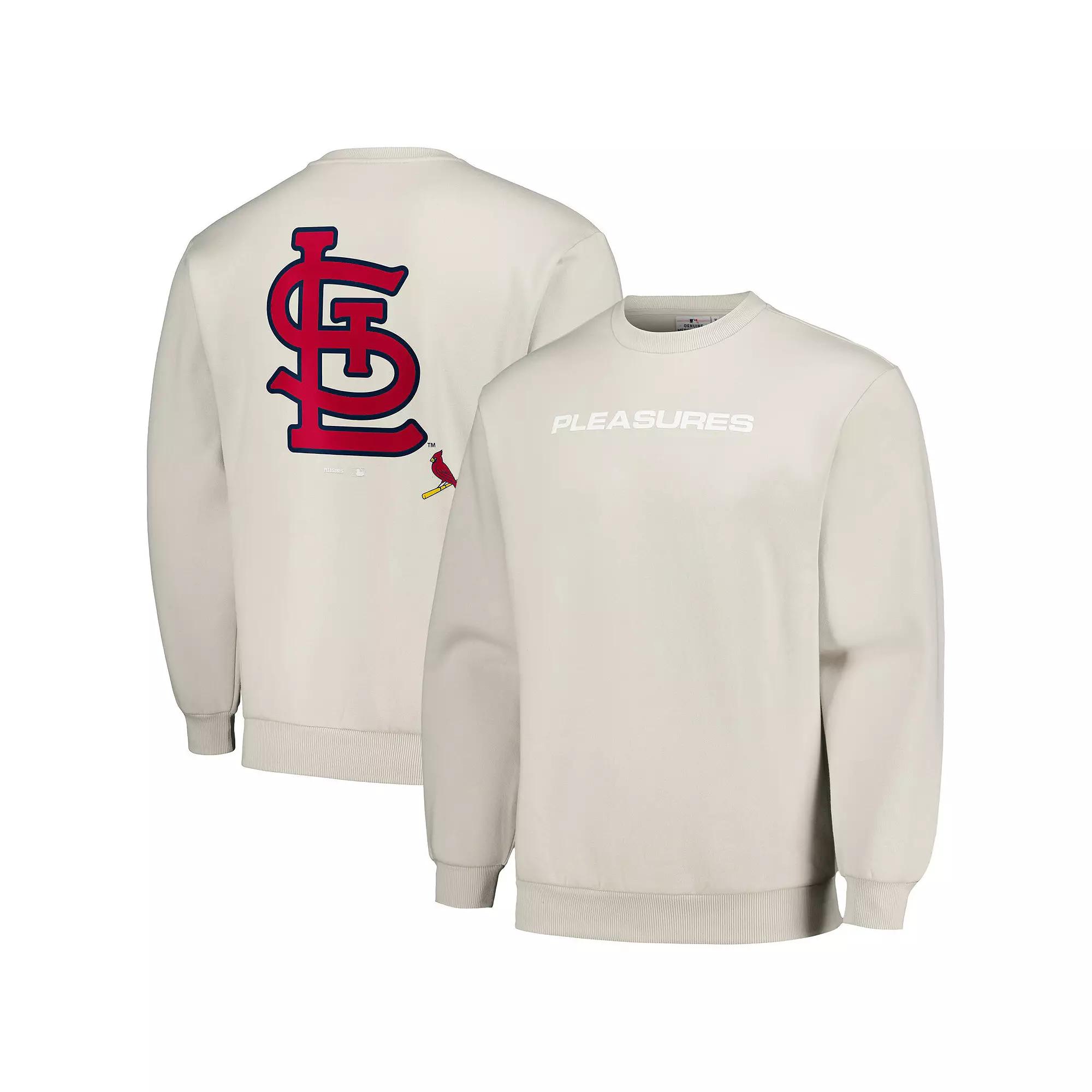 Men's PLEASURES Gray Seattle Mariners Ballpark Pullover Sweatshirt, Size: XL, Grey Product Image