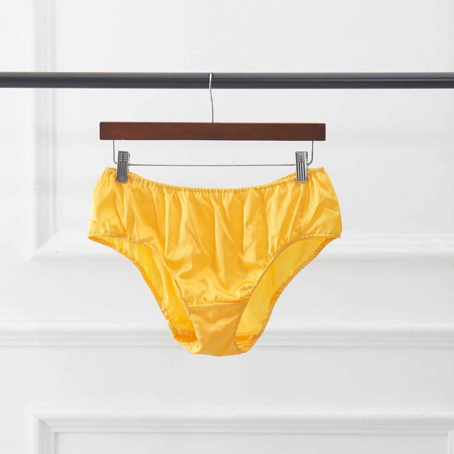 Set of 9 Pure Mulberry Silk Bikini Panties | Mid Waist | 22 Momme | Float Collection Product Image
