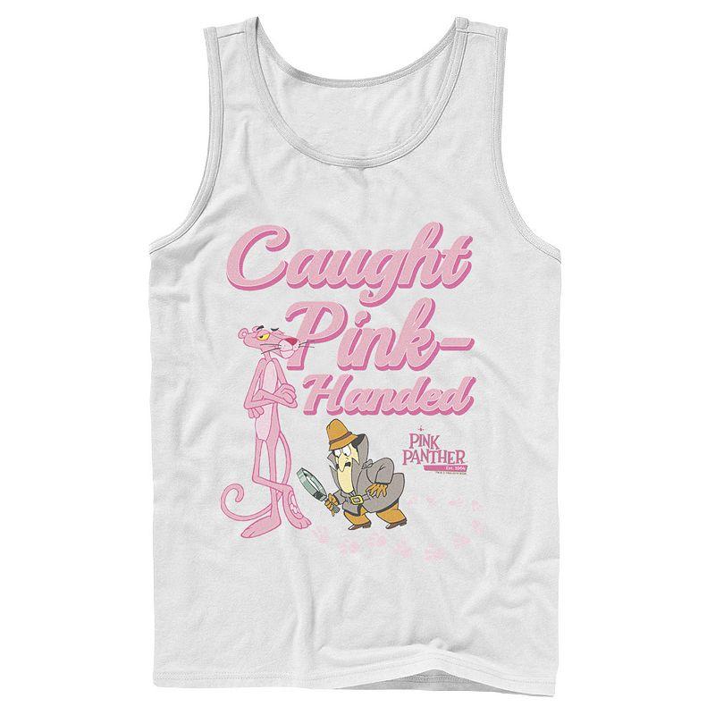 Men's Pink Panther Caught Pink-Handed Tank Top,  Product Image
