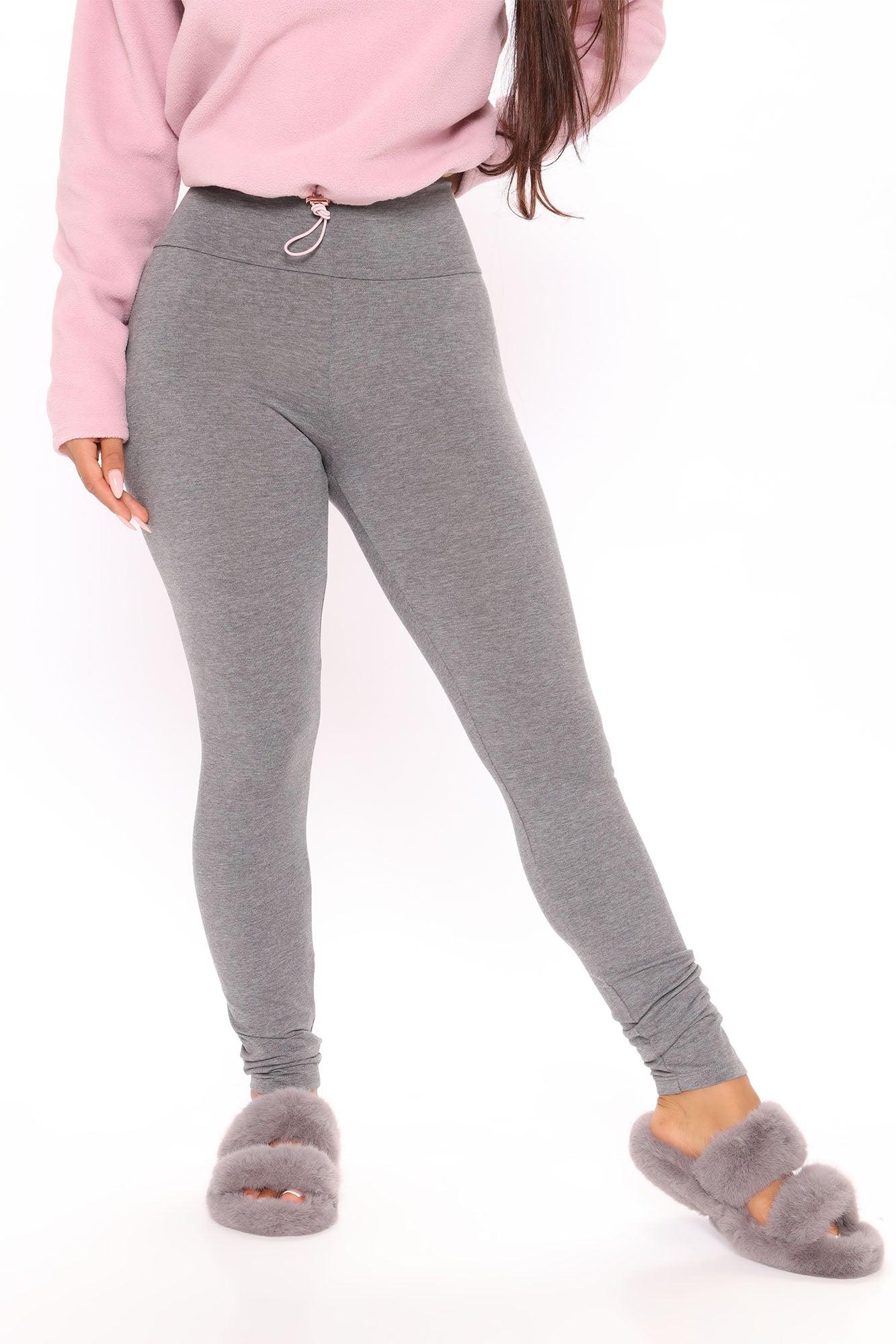 Brooke Leggings - Heather Grey Product Image